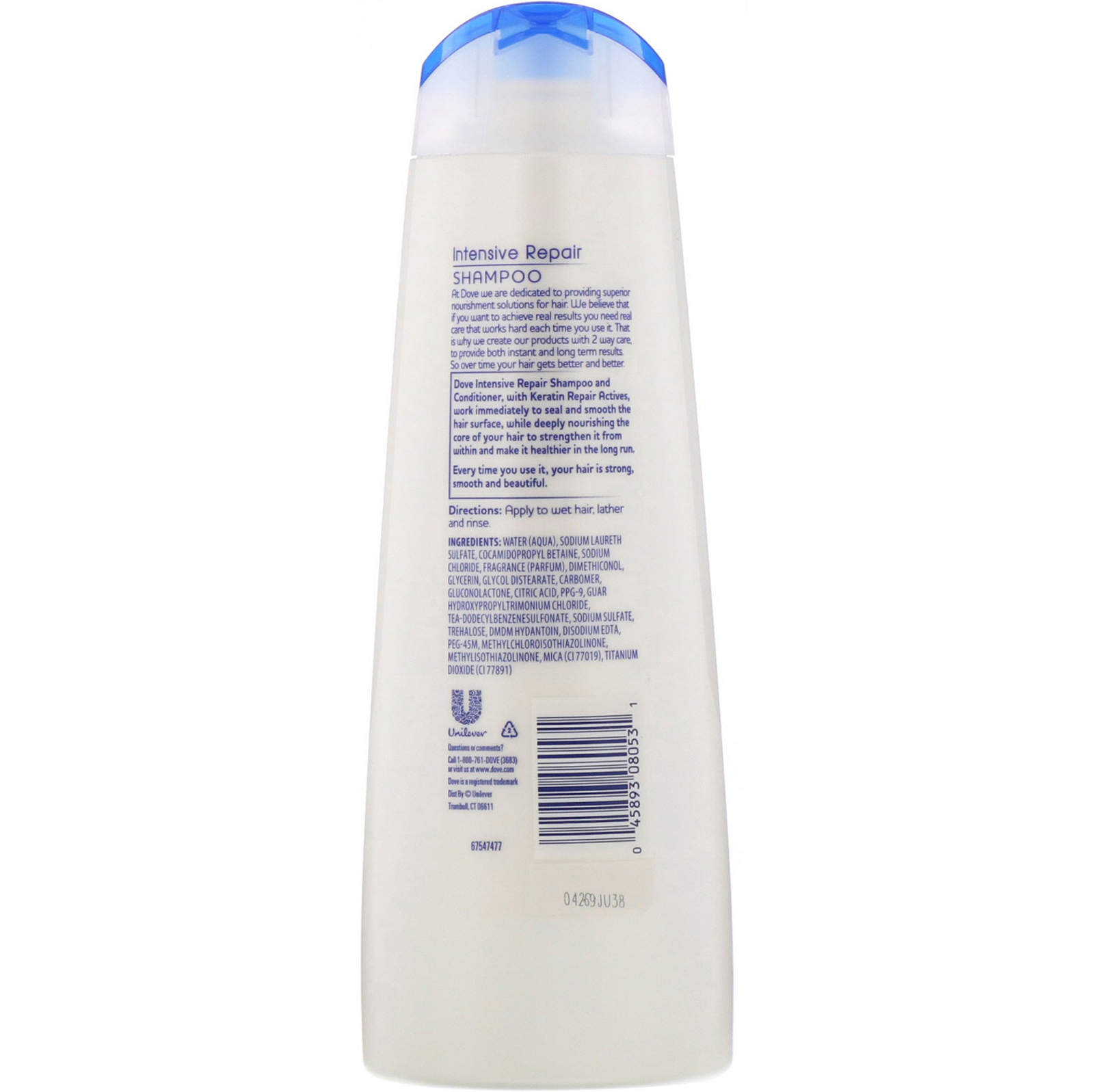 Comprar Dove, Nutritive Solutions, shampoo reparo intensivo, 355 ml - Imagem 2