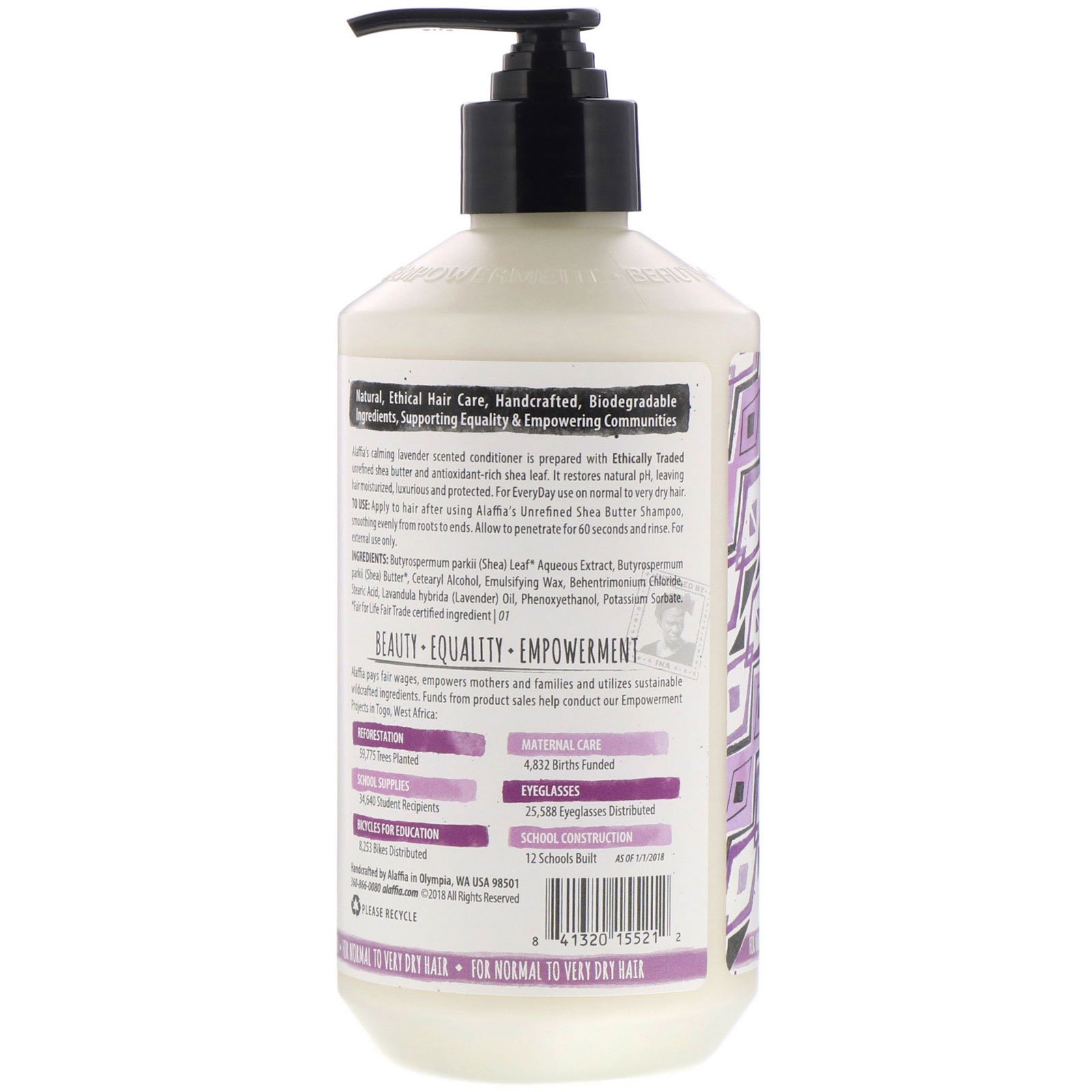 Comprar Everyday Shea, Condicionador, Lavanda, 475 ml (16 fl oz) - Imagem 2