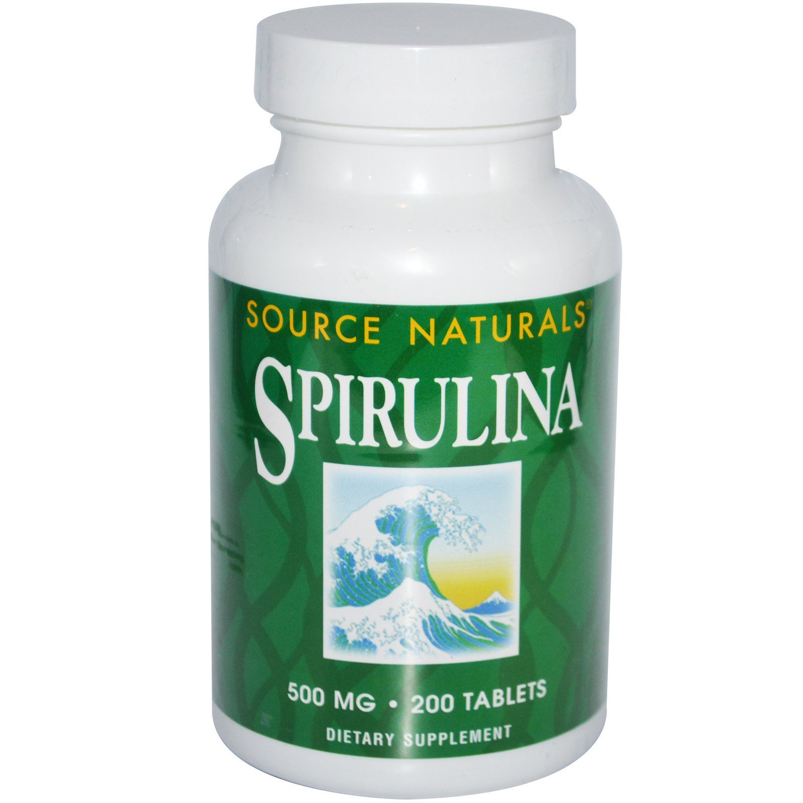 Comprar Source Naturals, Espirulina, 500 mg, 200 Comprimidos