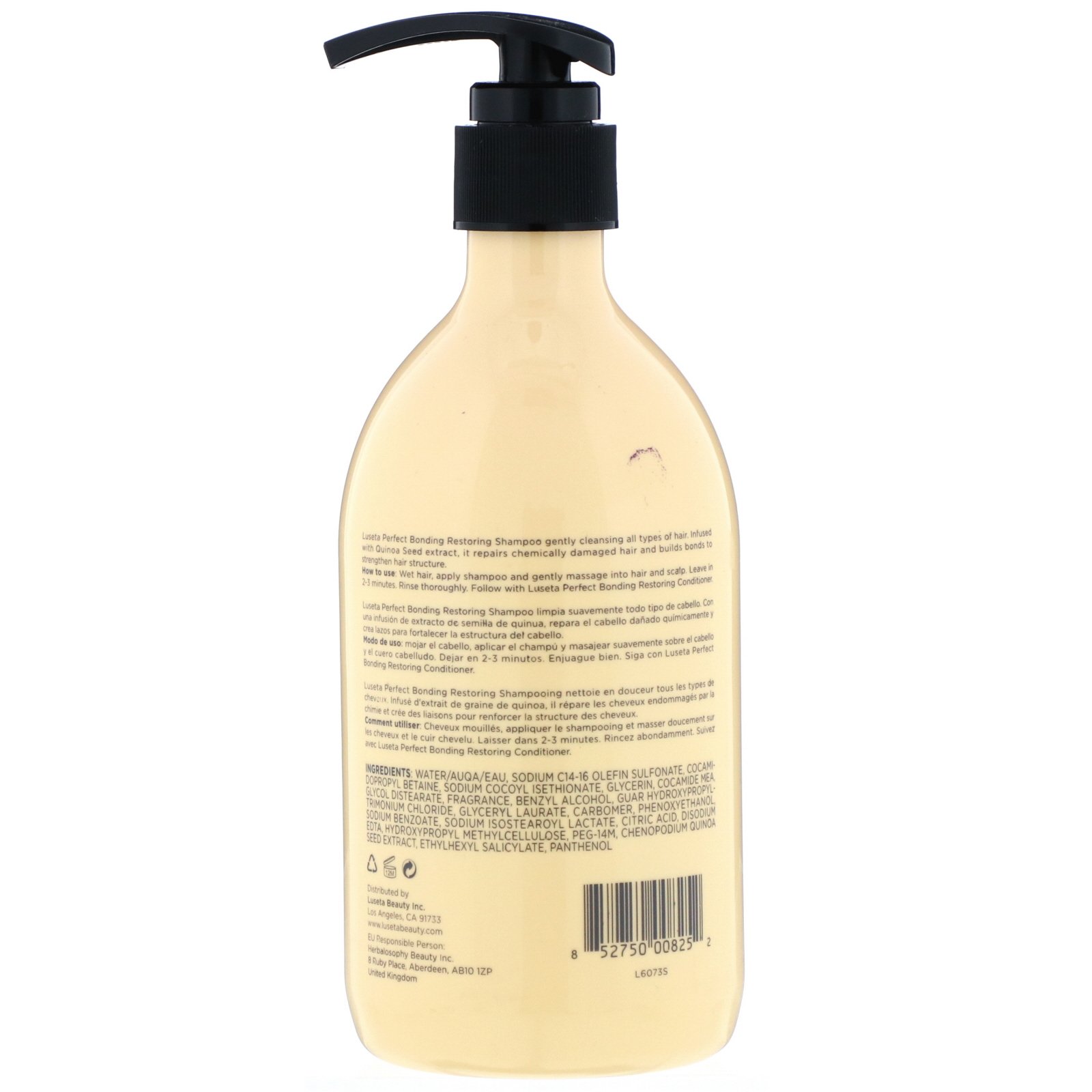 Comprar Luseta Beauty, Perfect Bonding No. 1, Restoring Shampoo, 16.9 fl oz (500 ml) - Imagem 2