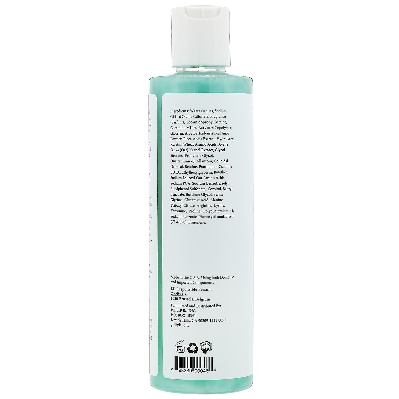 Comprar Philip B, Shampoo Cabelos + Corpo, Nordic Wood, 350 ml (11,8 fl oz) - Imagem 2