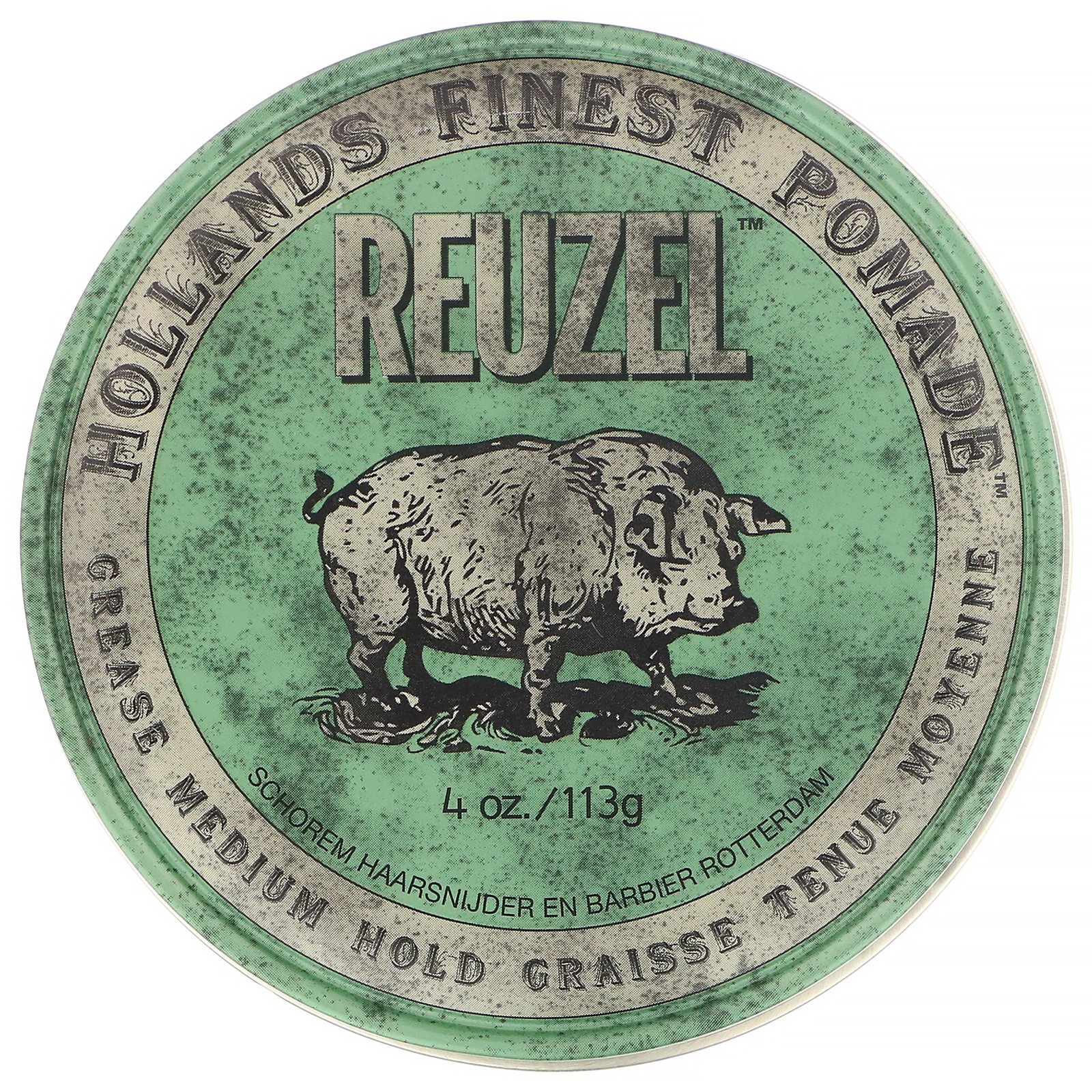 Comprar Reuzel, Green Pomade, Grease, Medium Hold, 4 oz (113 g)