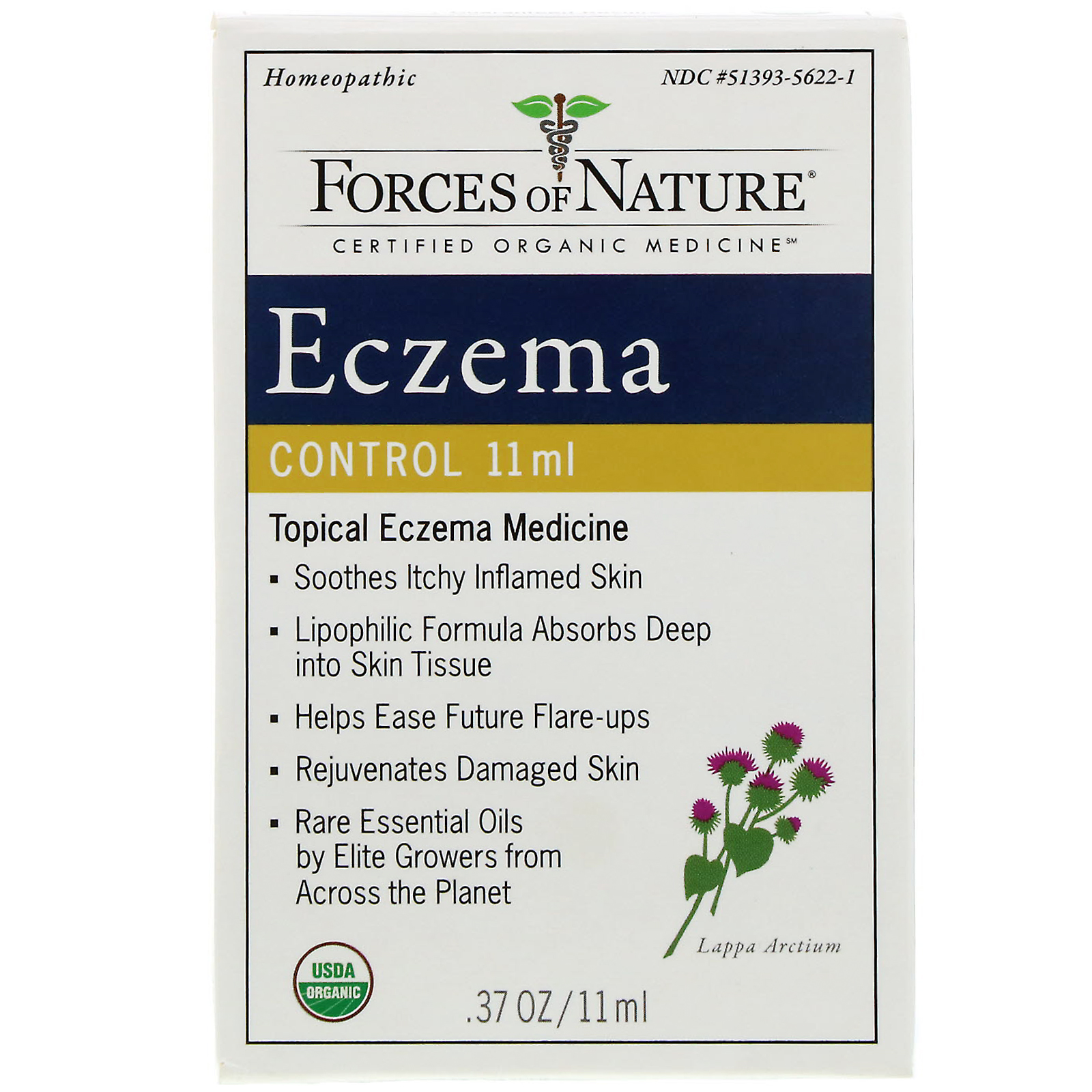 Comprar Forces of Nature, Controle para Eczema, 0,37 oz (11 ml)