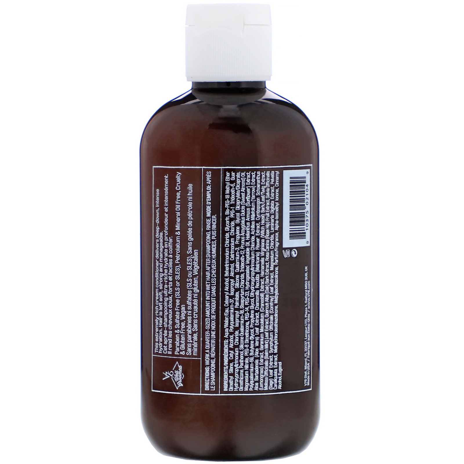 Comprar V76 By Vaughn, Hydrating Conditioner, 8 fl oz (236 ml) - Imagem 2
