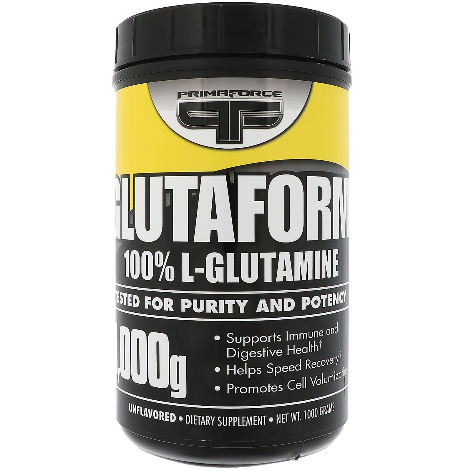 Comprar Primaforce, Glutaform, 100% L-Glutamina, Sem Sabor, 1.000 g