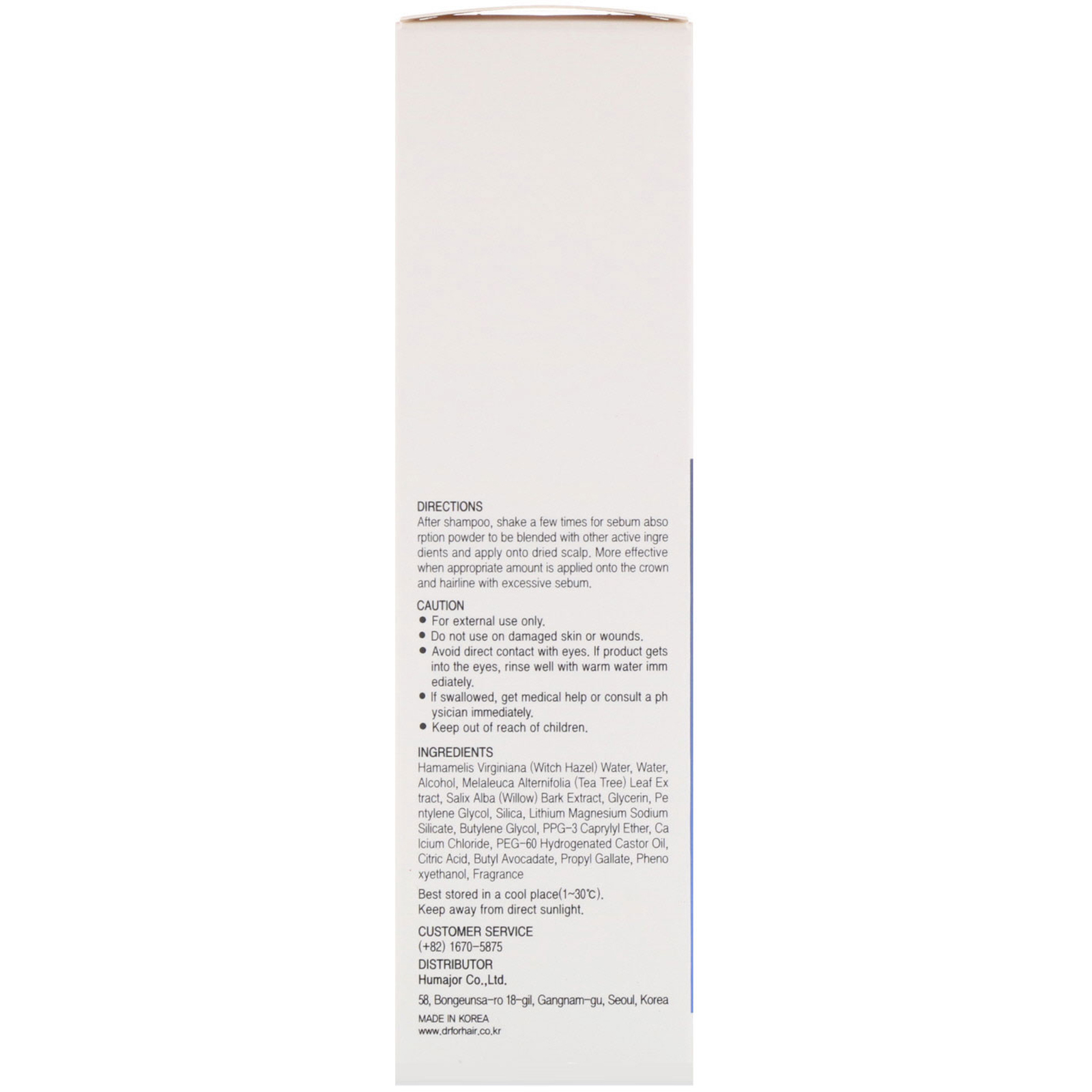 Comprar Dr.ForHair, Sebum Control Tonic, 3.38 fl oz (100 ml) - Imagem 3
