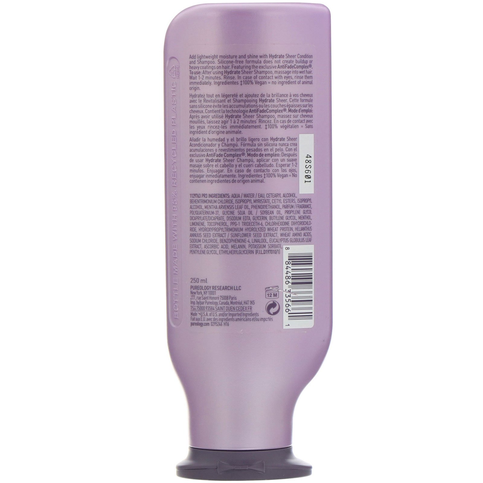 Comprar Pureology, Serious Colour Care, Condicionador Hydrate Sheer, 250 ml - Imagem 2