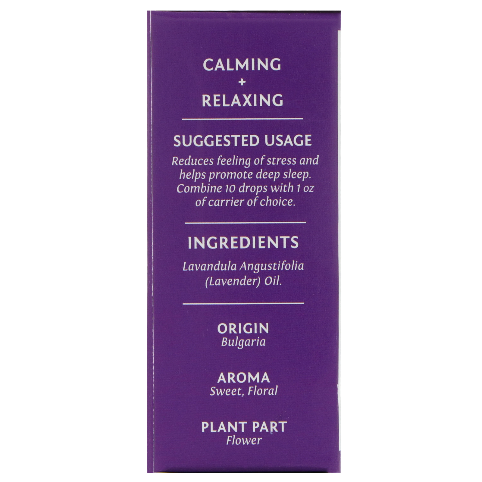 Comprar BCL, Be Care Love, Óleo essencial 100% puro, lavanda, 0,34 fl oz (10 ml) - Imagem 2