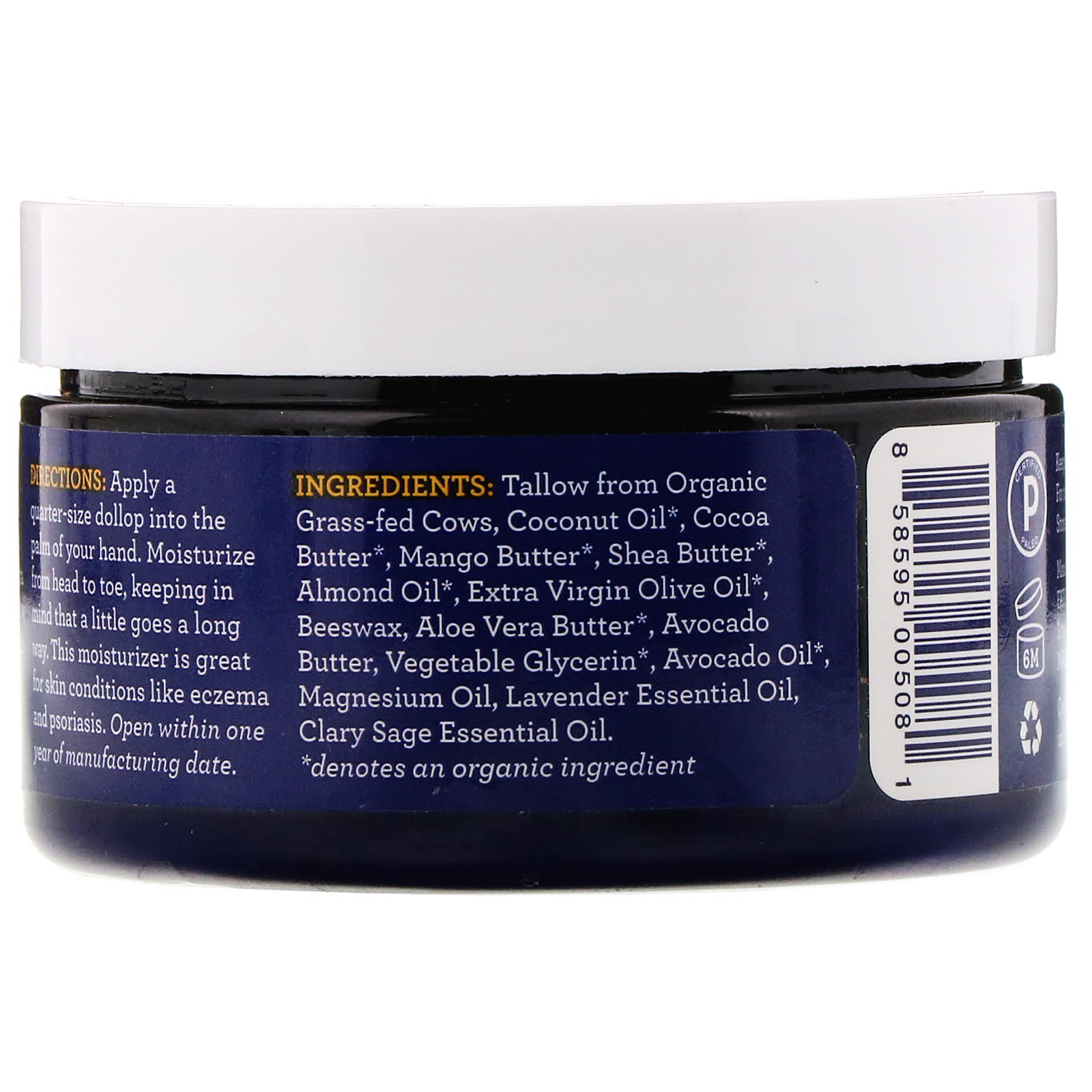 Comprar Fatco, Calming Body Butta, Lavender + Clary Sage, 4 fl oz (118 ml) - Imagem 2