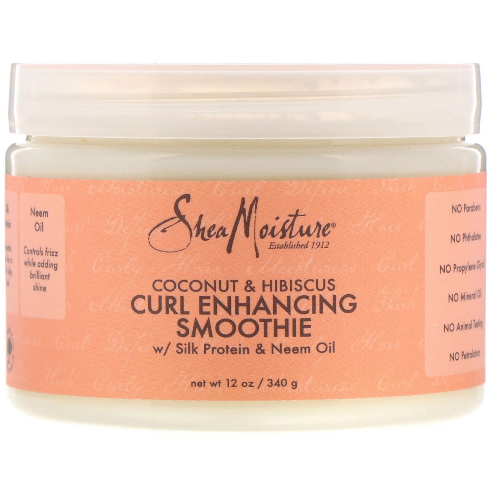 Comprar SheaMoisture, Coconut & Hibiscus, Curl Enhancing Smoothie, 12 oz (340 g)