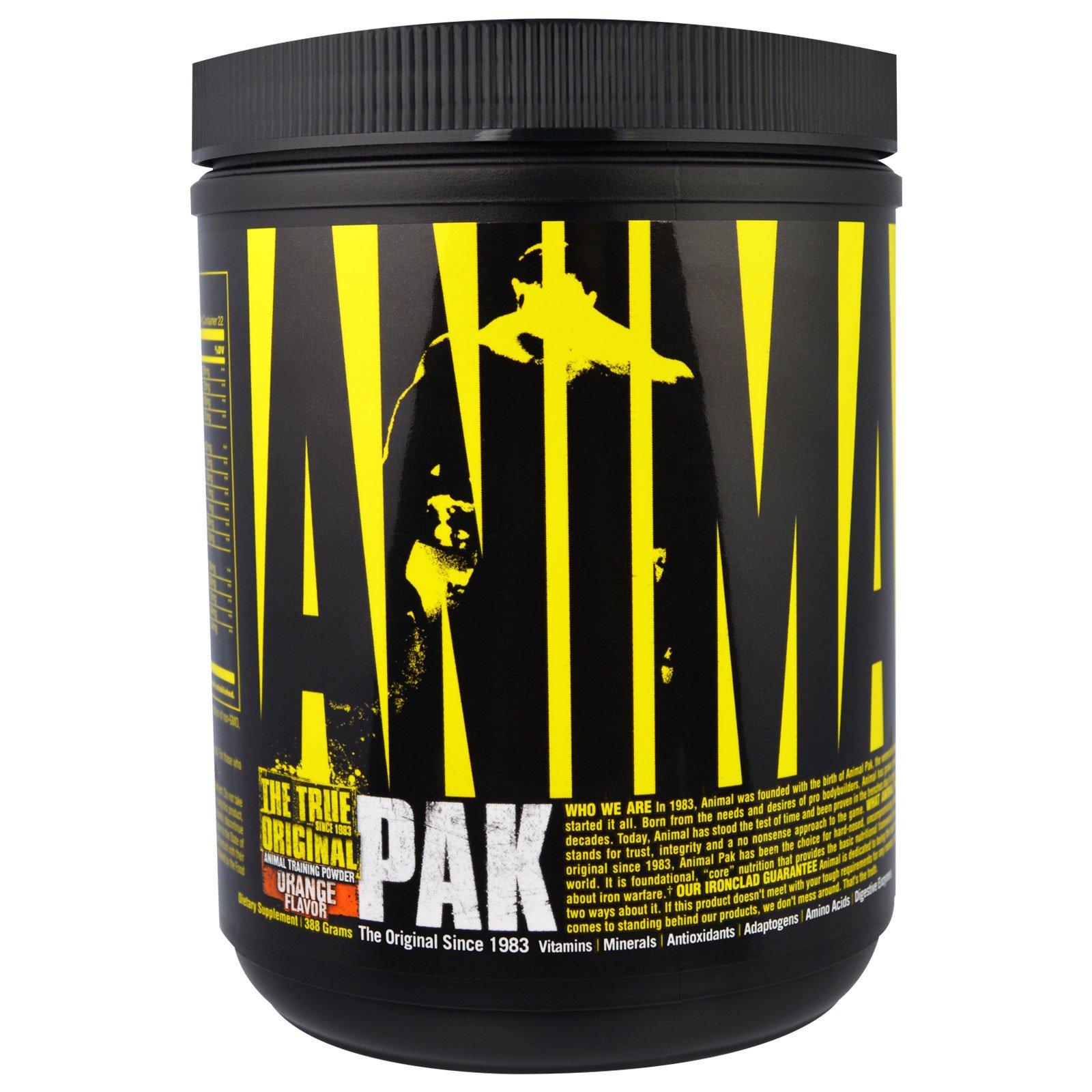 Comprar Universal Nutrition, Animal Pak, Training Powder, Orange Flavor, 388 g