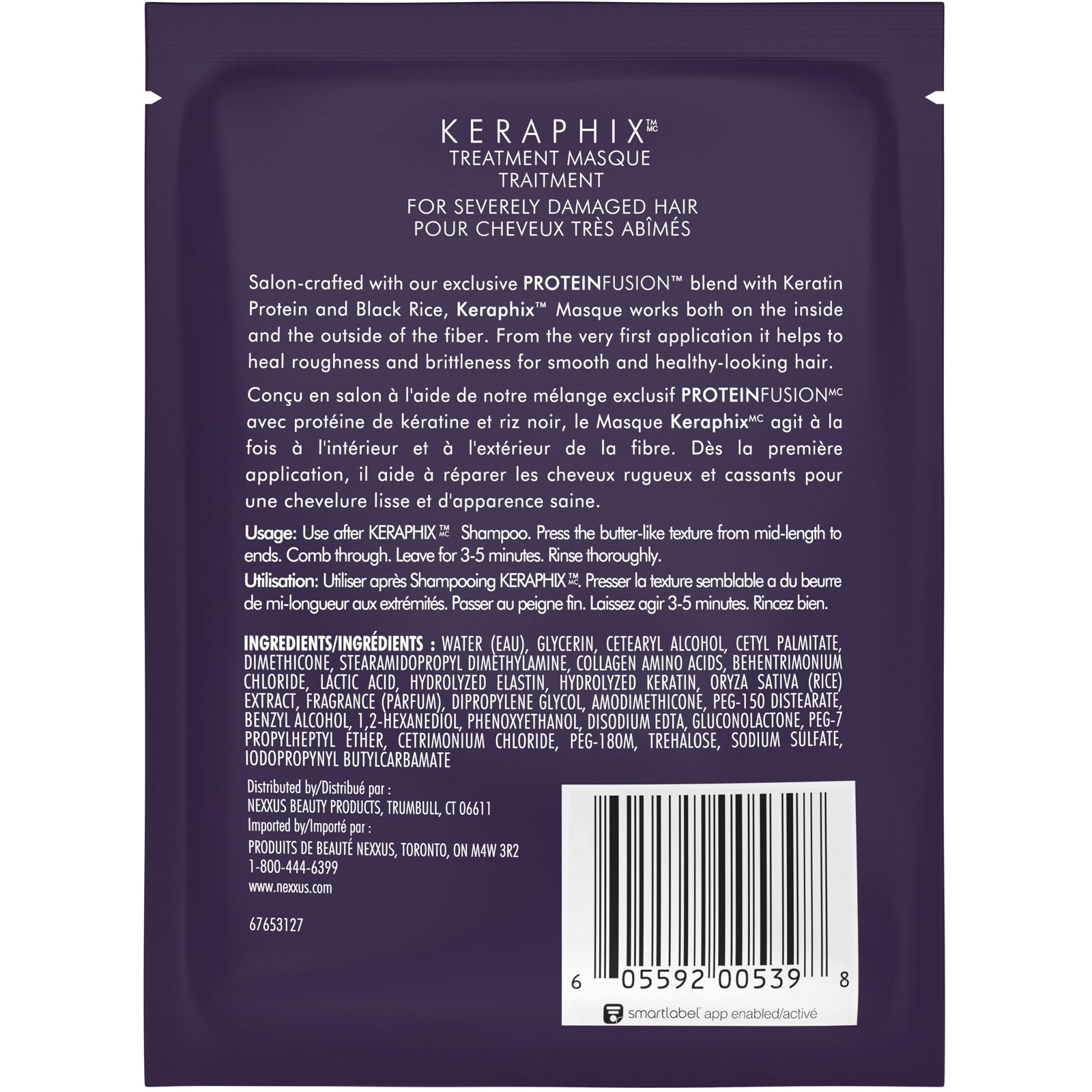 Comprar Nexxus, Máscara de tratamento capilar Keraphix, Reparação de danos, 43 g - Imagem 2
