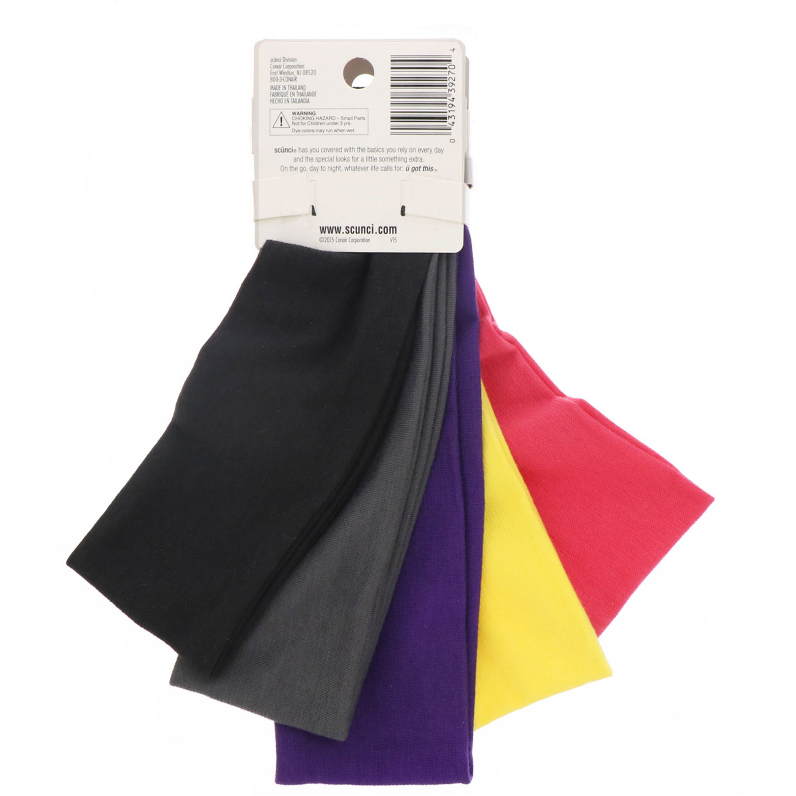 Comprar Scunci, Faixas para o verão, cores variadas, 5 peças - Imagem 2