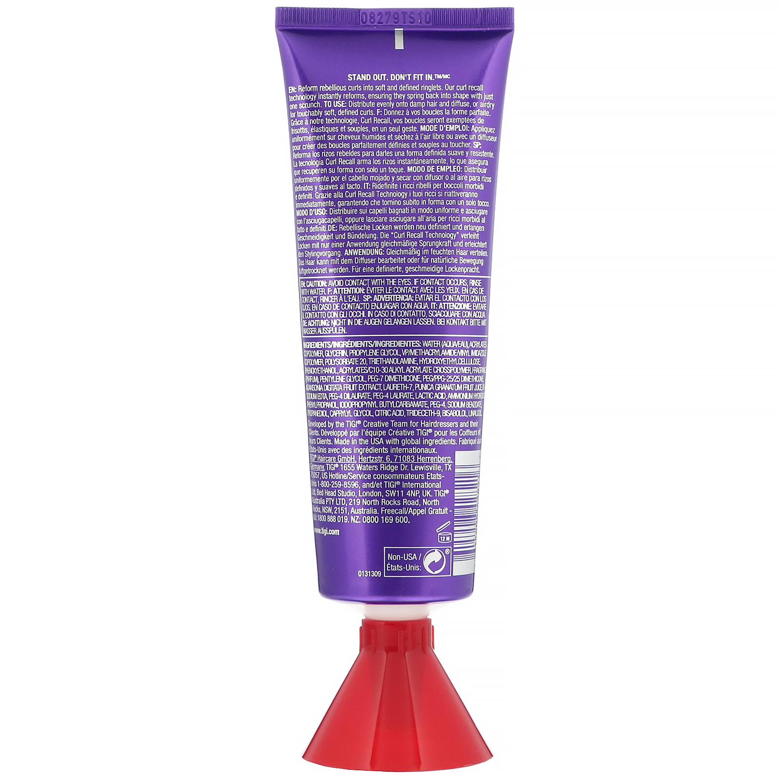Comprar TIGI, Bed Head, On The Rebound, Creme para Recuperação de Cachos, 125 ml (4,22 fl oz) - Imagem 2