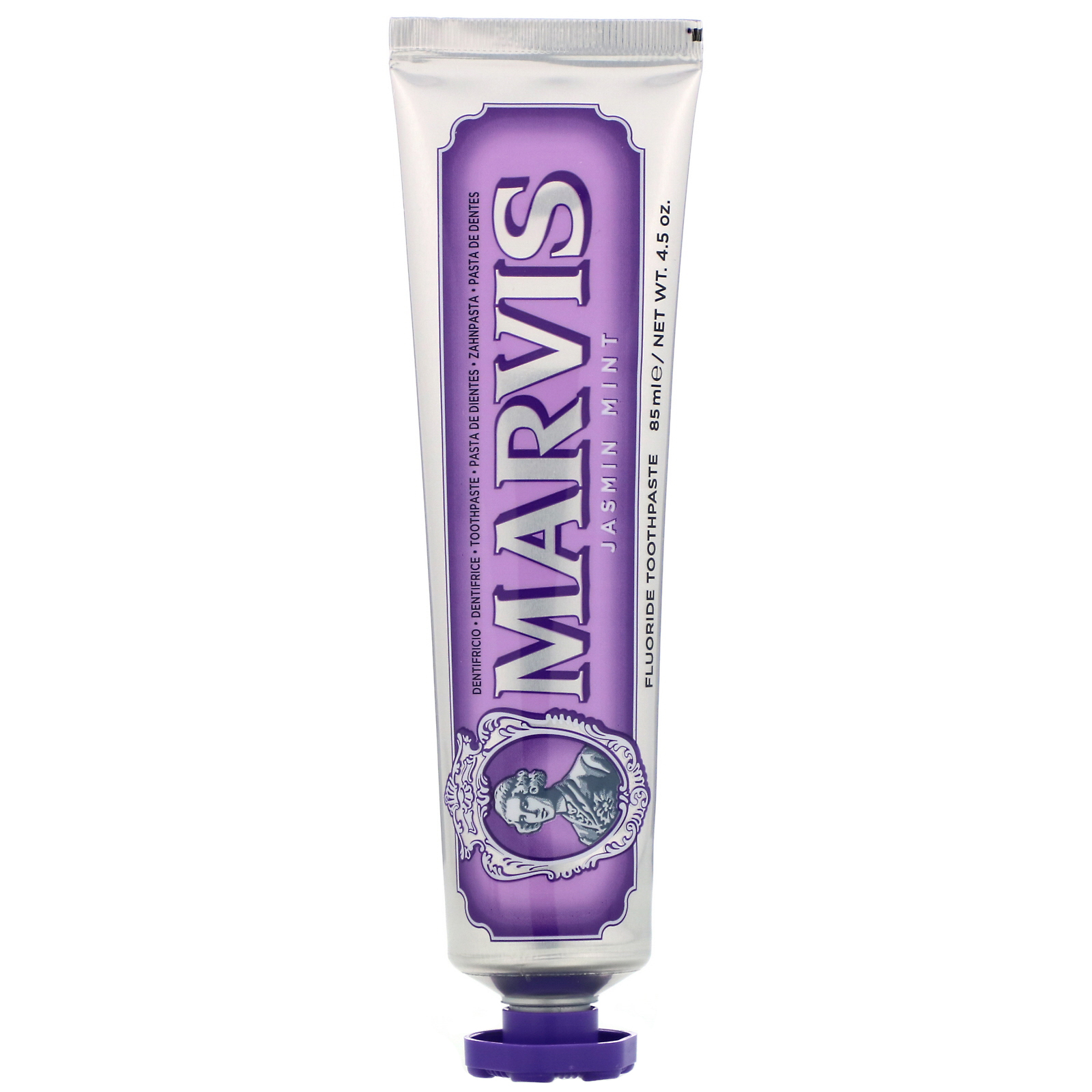 Comprar Marvis, Fluoride Toothpaste, Jasmin Mint, 4.5 oz (85 ml)