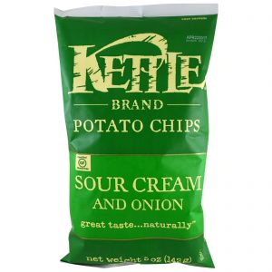 Comprar Kettle Foods, Batata Frita, Creme de Leite e Cebola, 142 g (5 oz)