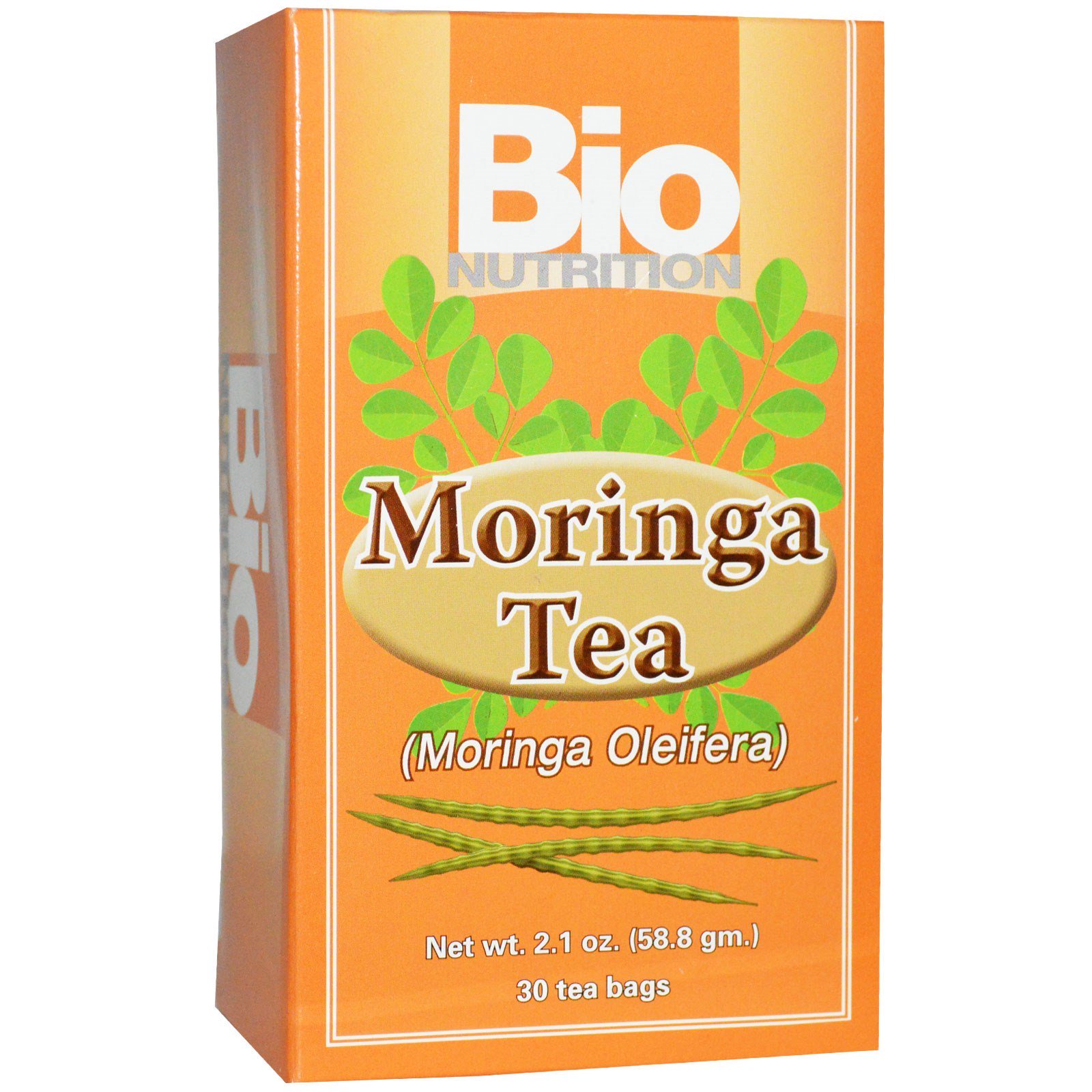 Comprar Bio Nutrition, Chá de Moringa, 30 Saquinhos de Chá, 58,8 g (2,1 oz)