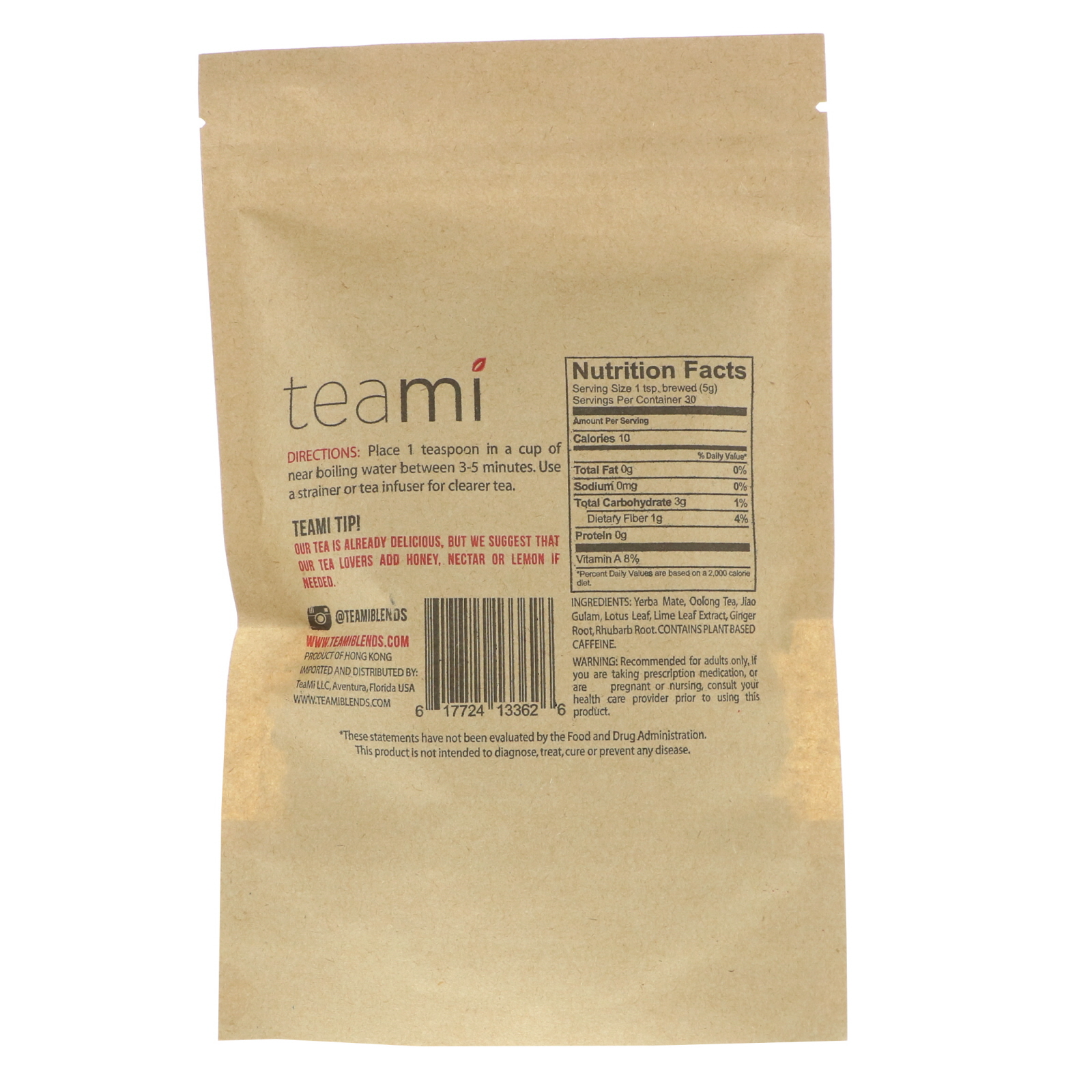 Comprar Teami, Skinny Tea Blend, 2.3 oz (65 g) - Imagem 2