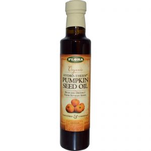Comprar Flora, Óleo de Semente de Abóbora Orgânica Hydro-Therm, 8,5 fl oz (250 ml)