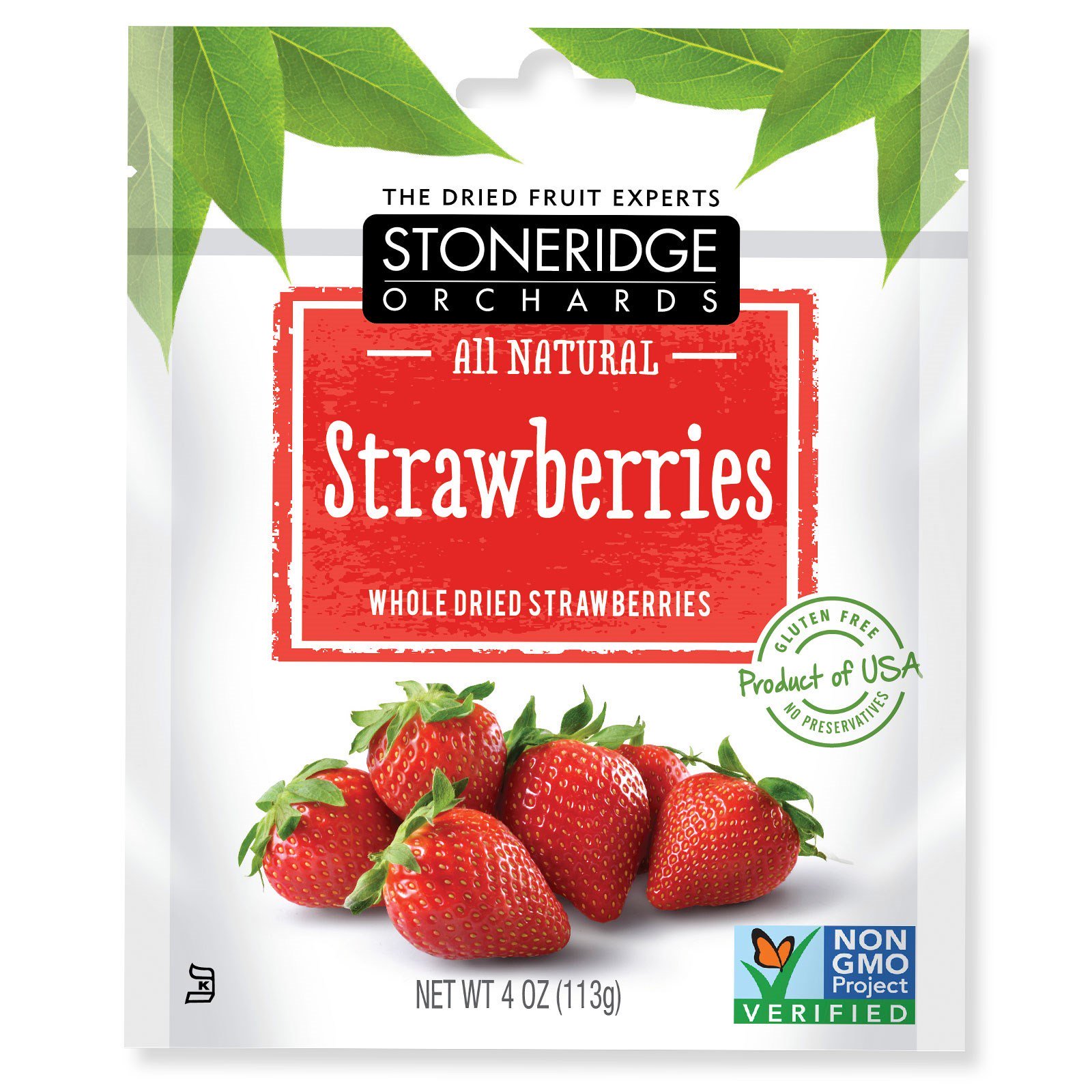 Comprar Stoneridge Orchards, Morangos, Morangos Inteiros Desidratados, 4 oz (113 g)