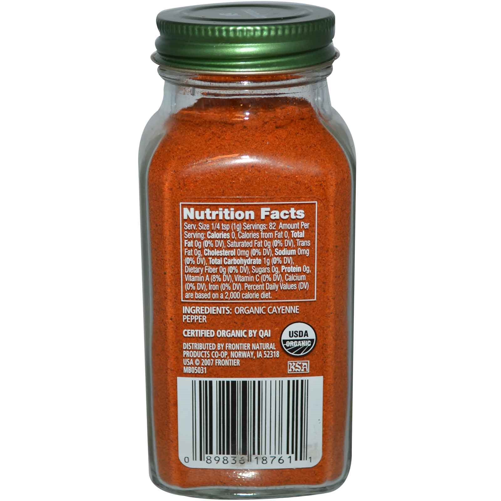 Comprar Simply Organic, Cayenne, 82 g (2,89 oz)