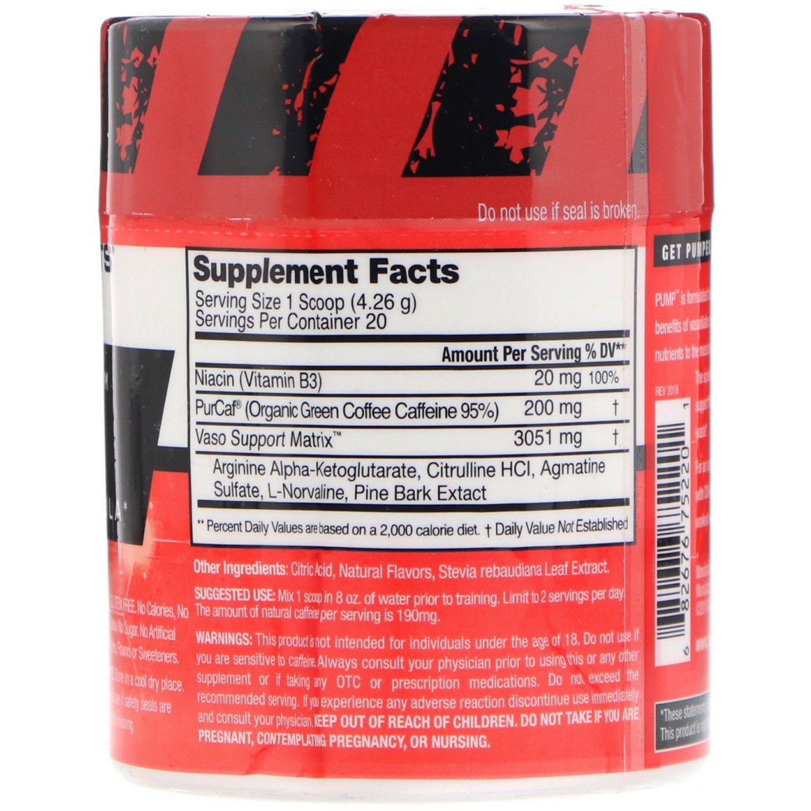 Comprar Promera Sports, Pump, Fórmula Avançada de Óxido Nítrico, Framboesa, 85,2 g - Imagem 2