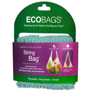 Comprar ECOBAGS, Saco de Corda, Coleção do Mercado, Punho 10, Azul Lavado, 1 saco