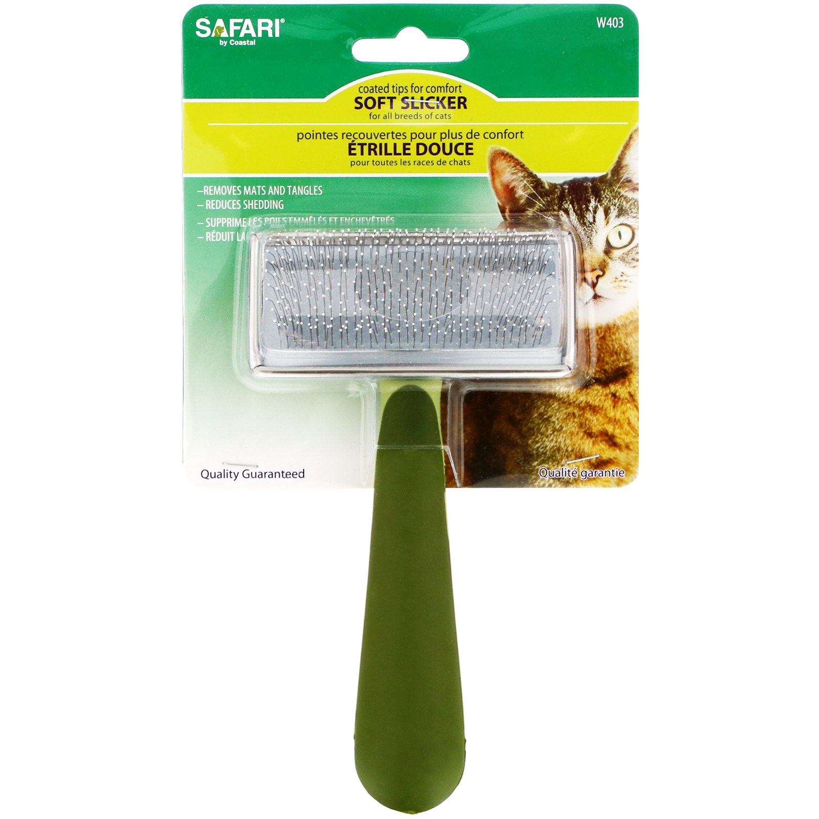 Comprar Safari, Soft Slicker Brush for All Breeds of Cats, 1 Slicker Brush