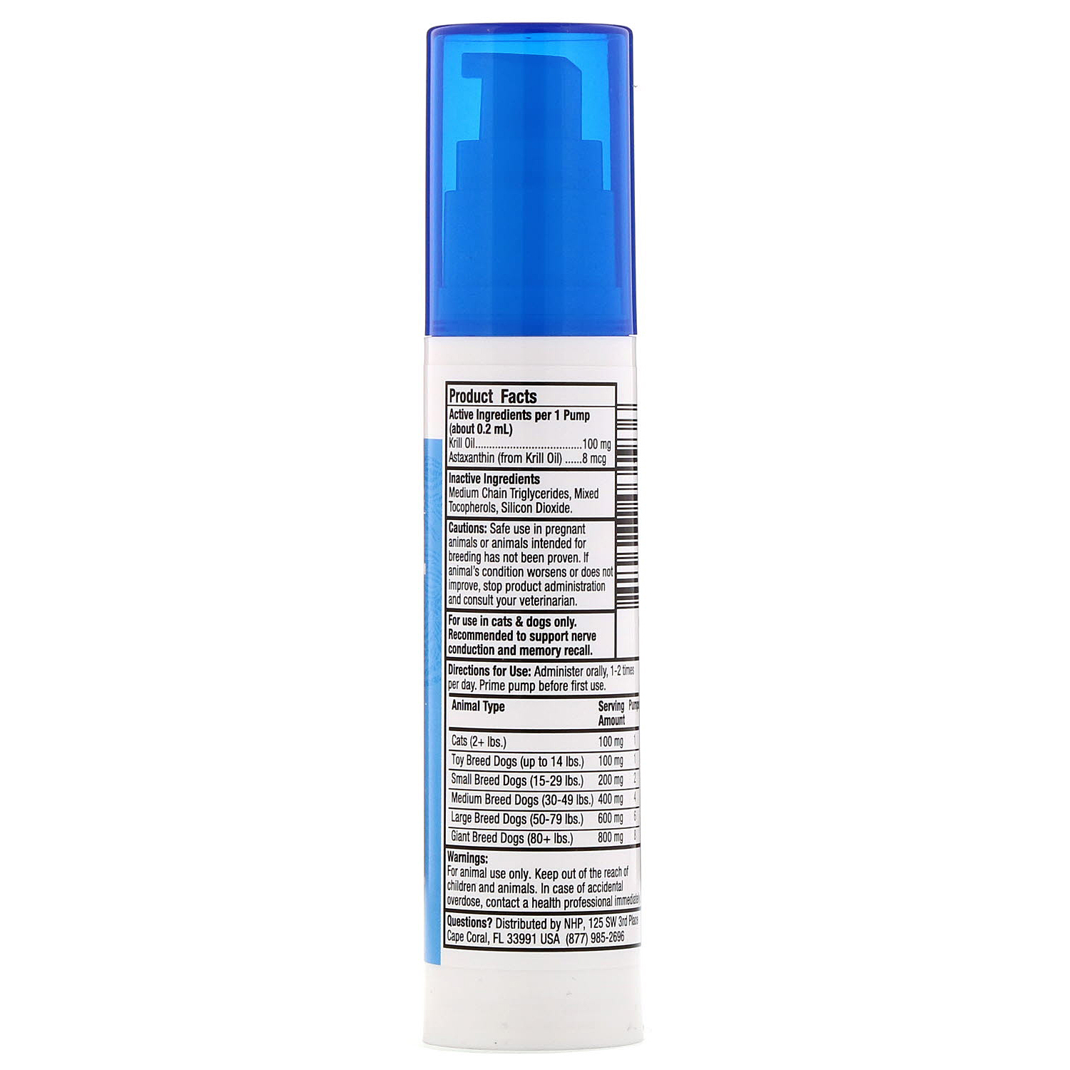 Comprar Dr. Mercola, Óleo de Krill Antártico para Cães e Gatos, 1,6 fl (48 ml) - Imagem 2