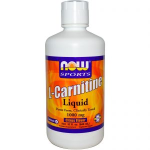 Comprar Now Foods, Sports, L-Carnitina Líquida, Sabor Citrus, 1000 mg, 946 ml (32 fl oz0