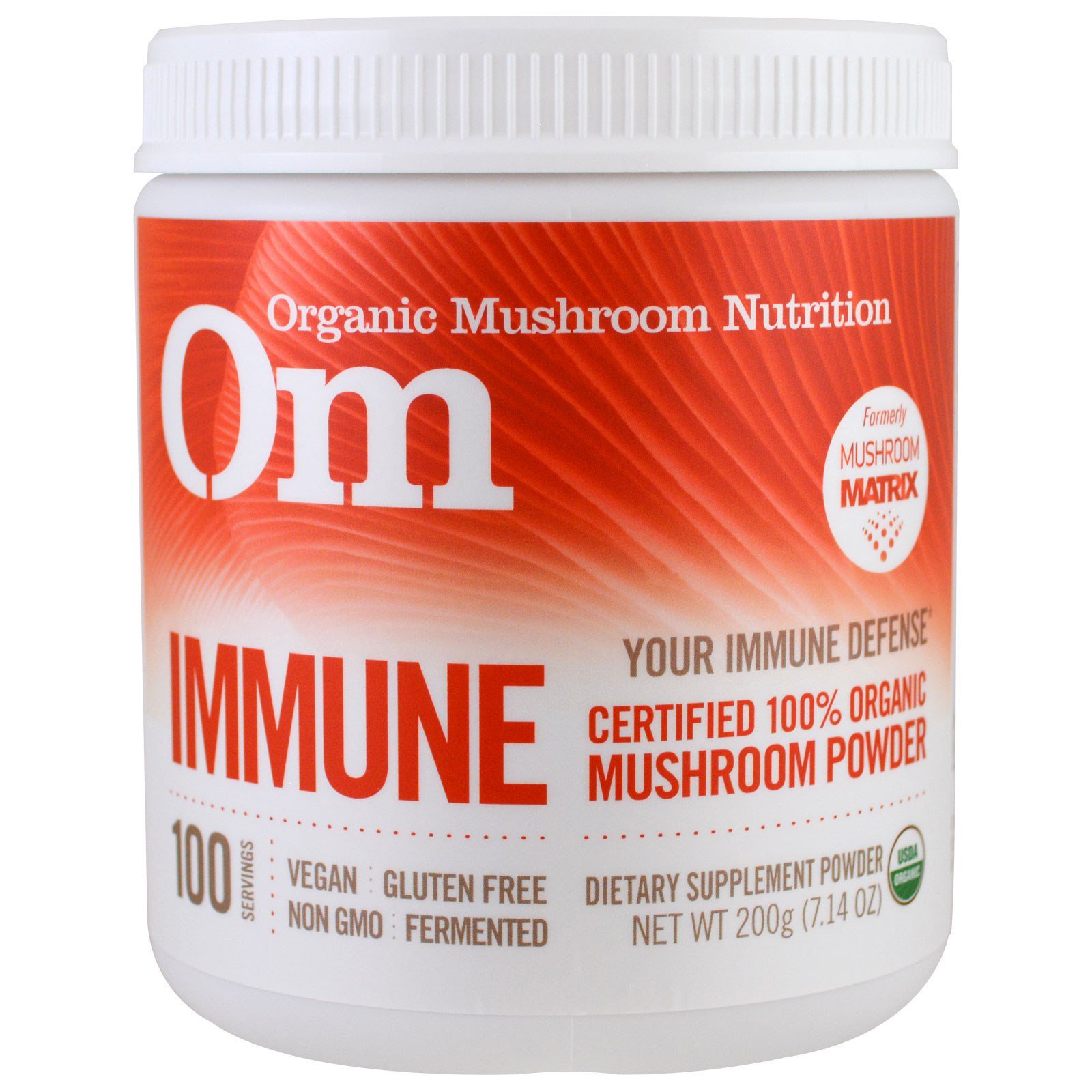 Comprar Organic Mushroom Nutrition, Immune, Certified 100% Organic Mushroom Powder, 7.05 oz (200 g)