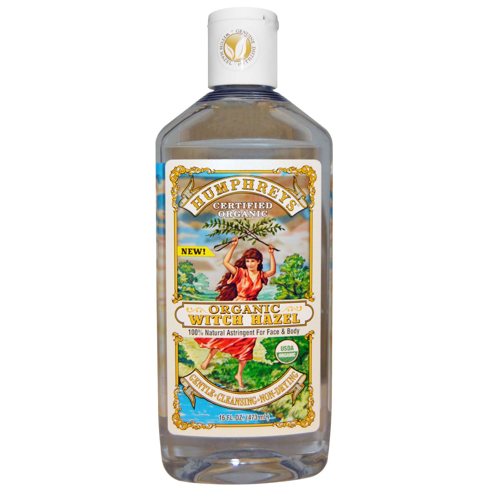 Comprar Humphrey's, Certificado como Orgânico, Witch Hazel, 16 fl oz (473 ml)