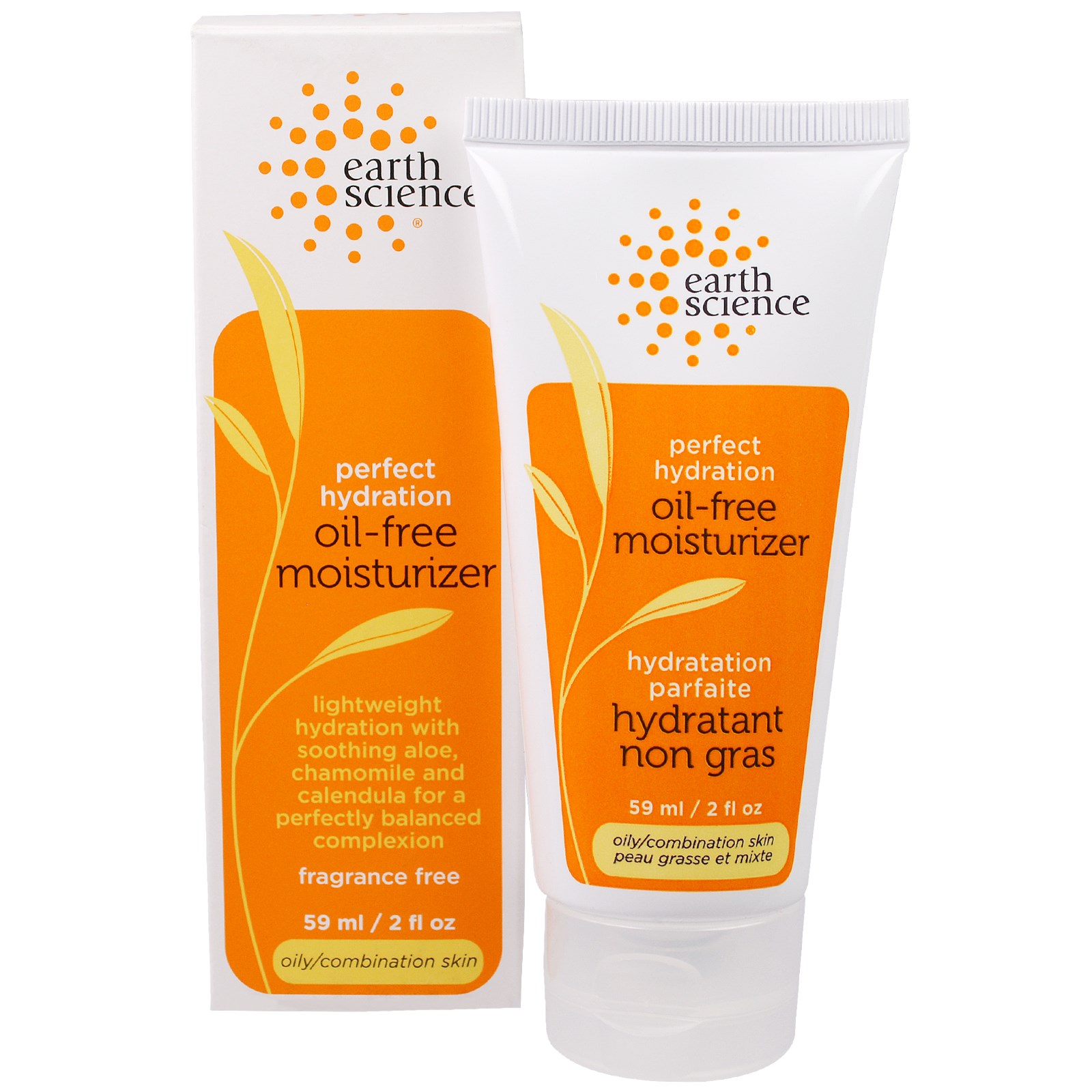 Comprar Earth Science, Hidratação Perfeita, HIdratante Sem Óleo, Sem Perfume, 59ml