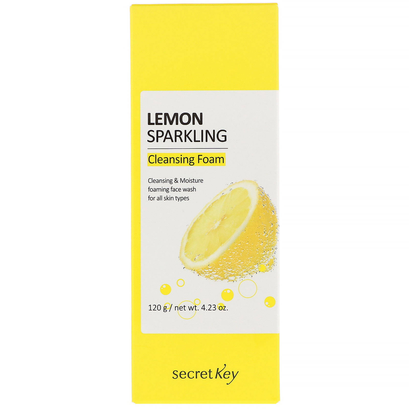 Comprar Secret Key, Espuma de Limpeza Cintilante de Limão, 120 g - Imagem 2