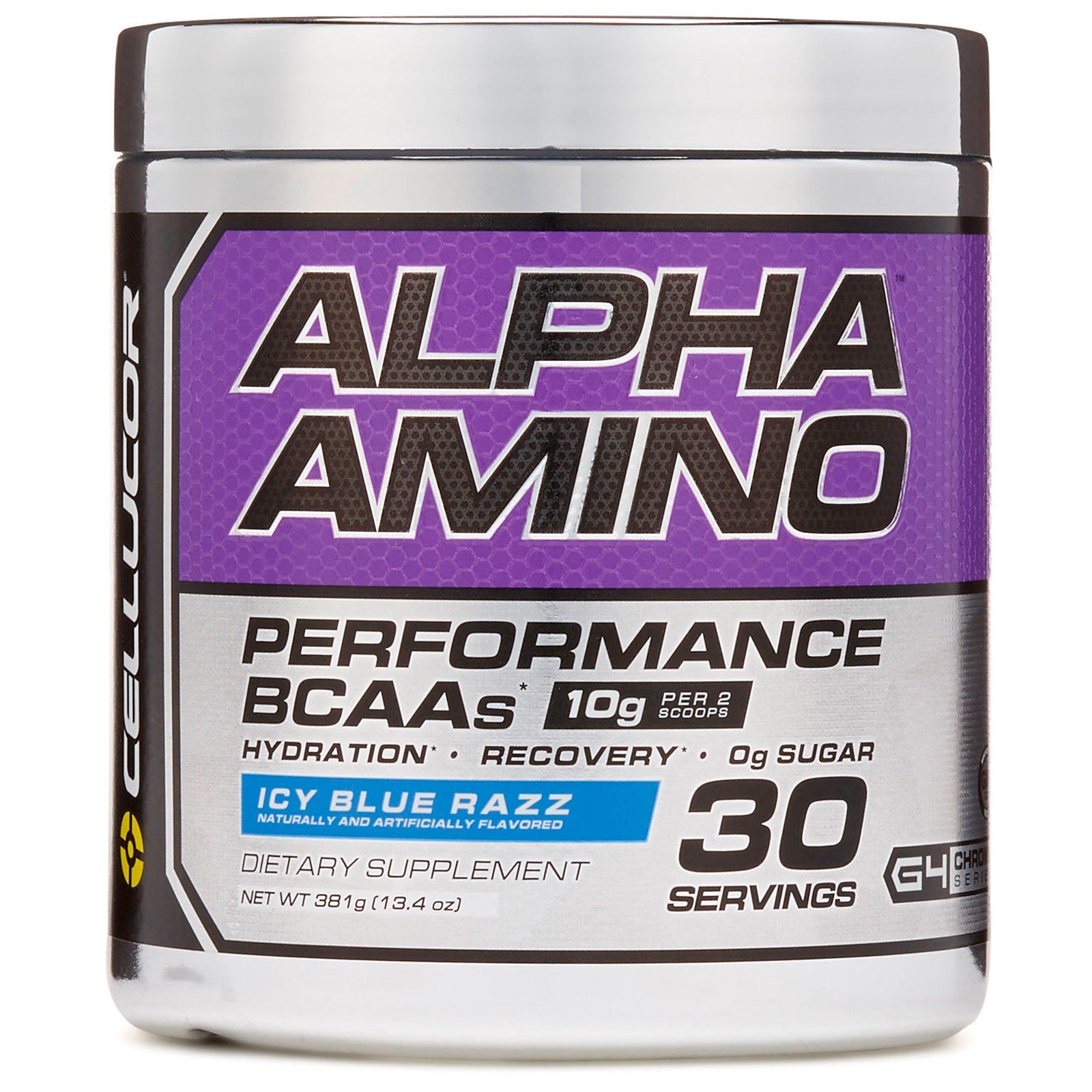 Comprar Cellucor, Alpha Amino, BCAAs de Desempenho, Icy Blue Razz, 381 g (13,4 oz)