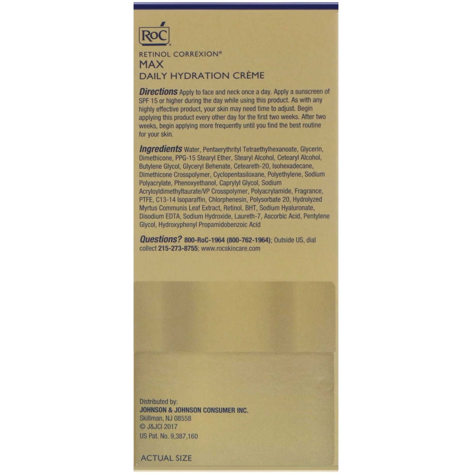 Comprar RoC, Retinol Correxion, Creme de Hidratação Máxima Diária, 1,7 oz (48 g) - Imagem 3