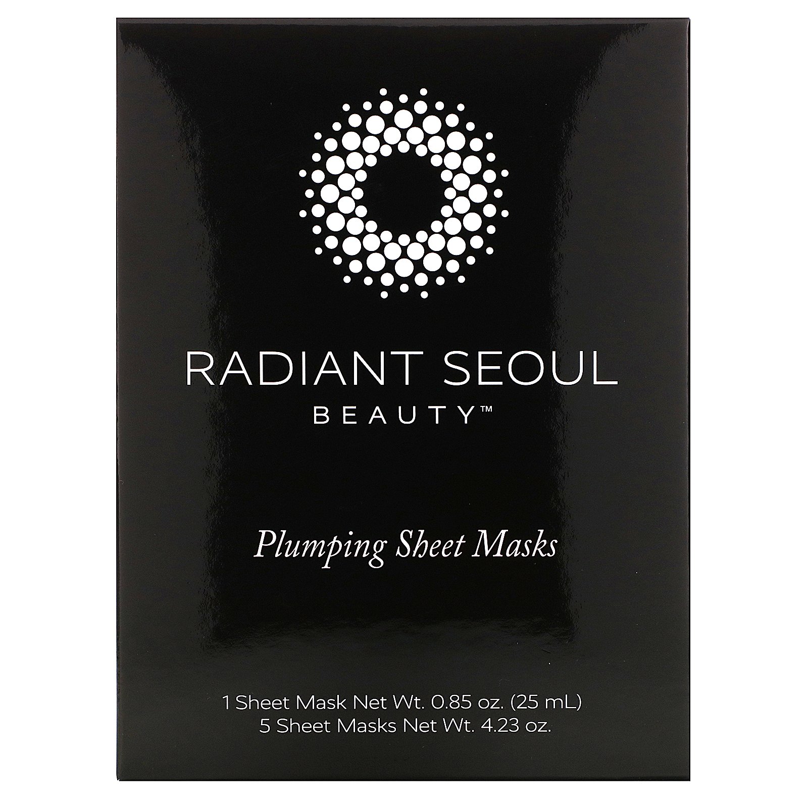 Comprar Radiant Seoul, Plumping Sheet Mask, 5 Sheet Masks, 0.85 oz (25 ml) Each