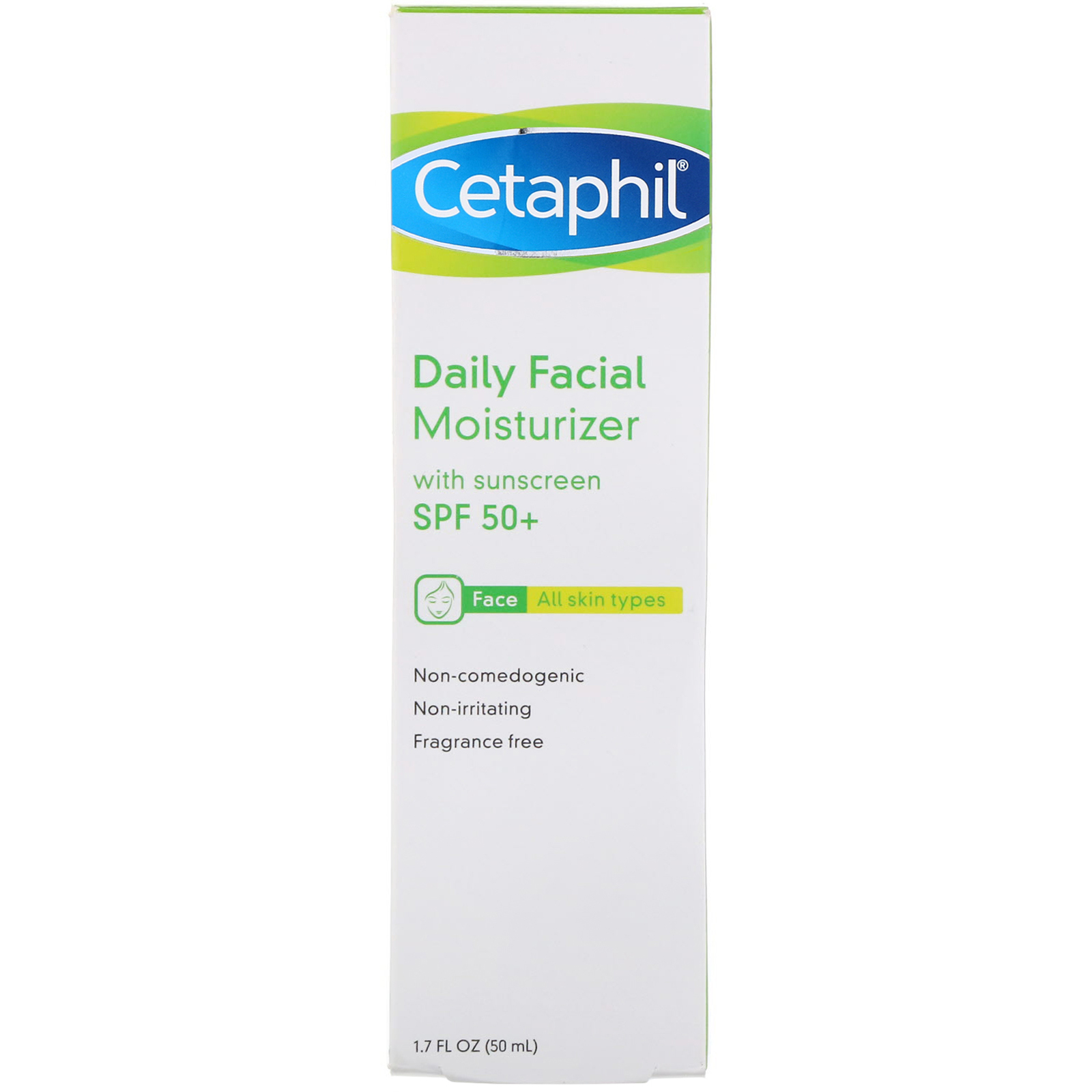 Comprar Cetaphil, Hidratante facial diário, FPS 50+, 50 ml - Imagem 2