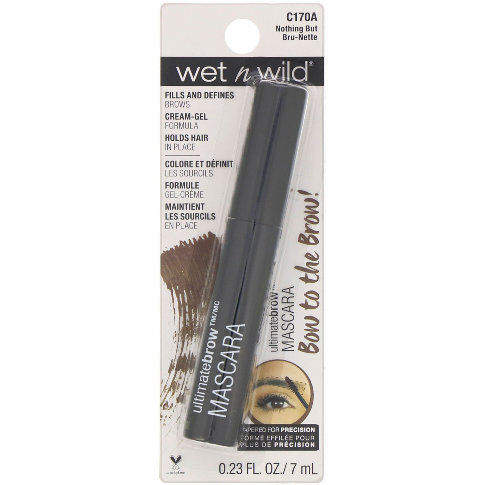 Comprar Wet n Wild, Máscara para sobrancelhas Ultimate Brow Mascara, Nothing But Bru-Nette, 7 ml - Imagem 2