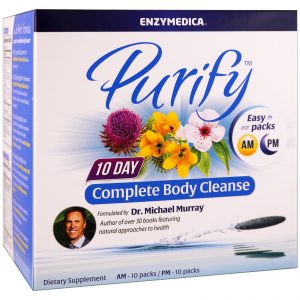 Comprar Enzymedica, Purify, Purificação Corporal Completa de 10 dias, 10 Pacotes Manhã/ 10 Pacotes Tarde