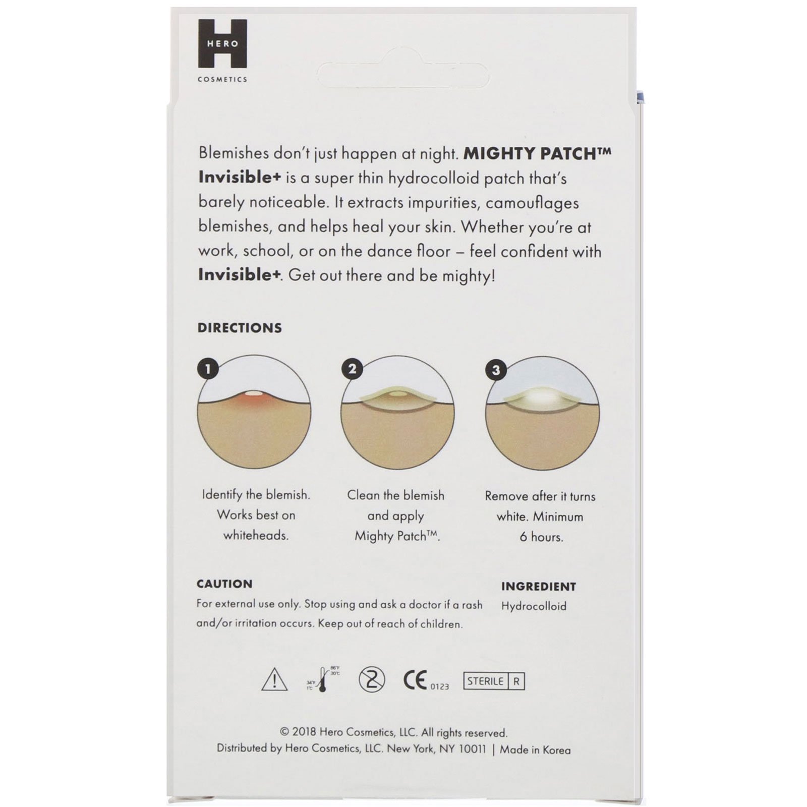 Comprar Hero Cosmetics, Mighty Patch, Invisible+, 39 Adesivos - Imagem 2