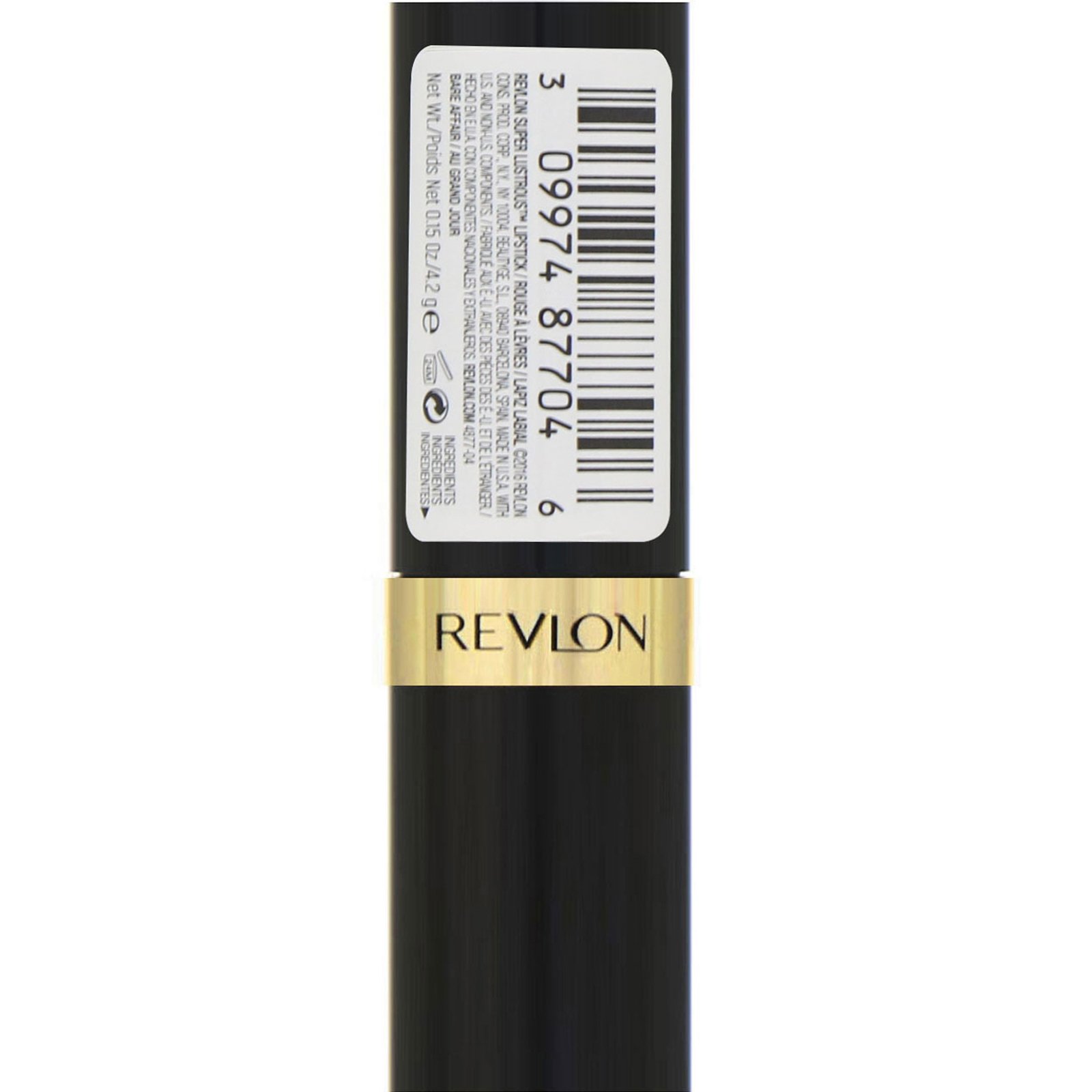 Comprar Revlon, Super Lustrous, batom, creme, Bare Affair 044, 4,2 g - Imagem 2