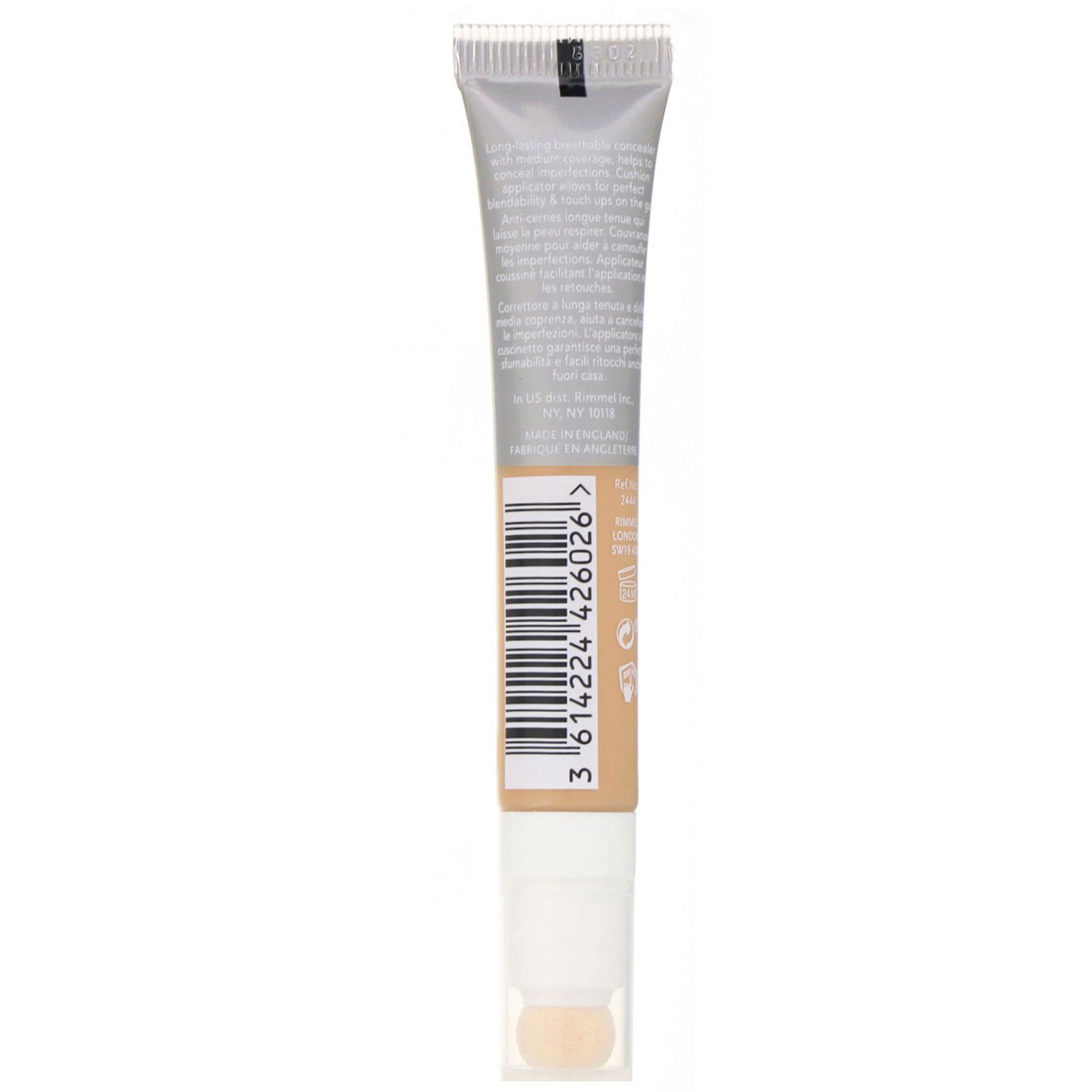 Comprar Rimmel London, Corretivo permeável Acabamento duradouro 25H, 300 Medium, 7 ml - Imagem 2