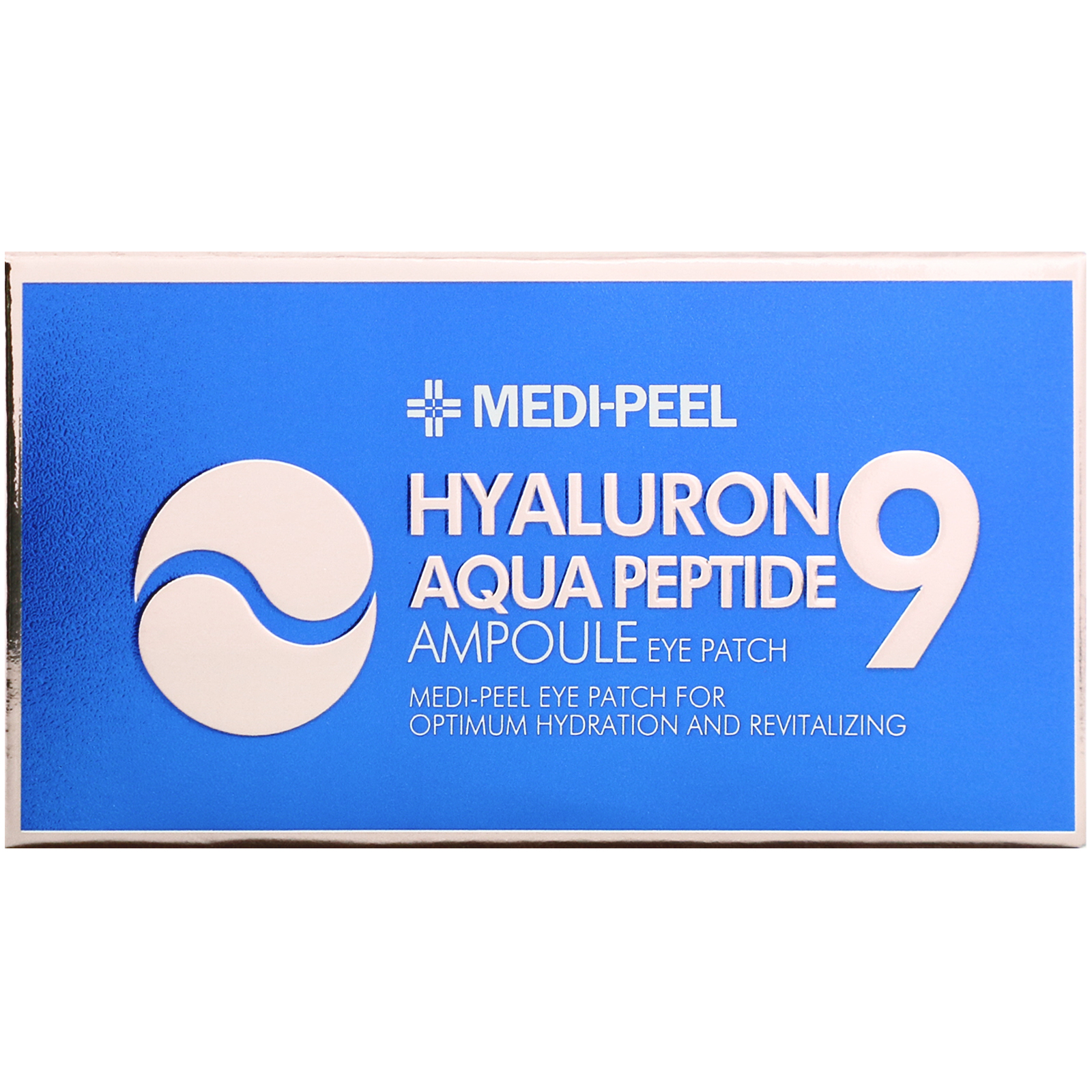 Comprar Medi-Peel, Hyaluron Peptide 9, Ampoule Eye Patch, Aqua, 60 Patches - Imagem 2