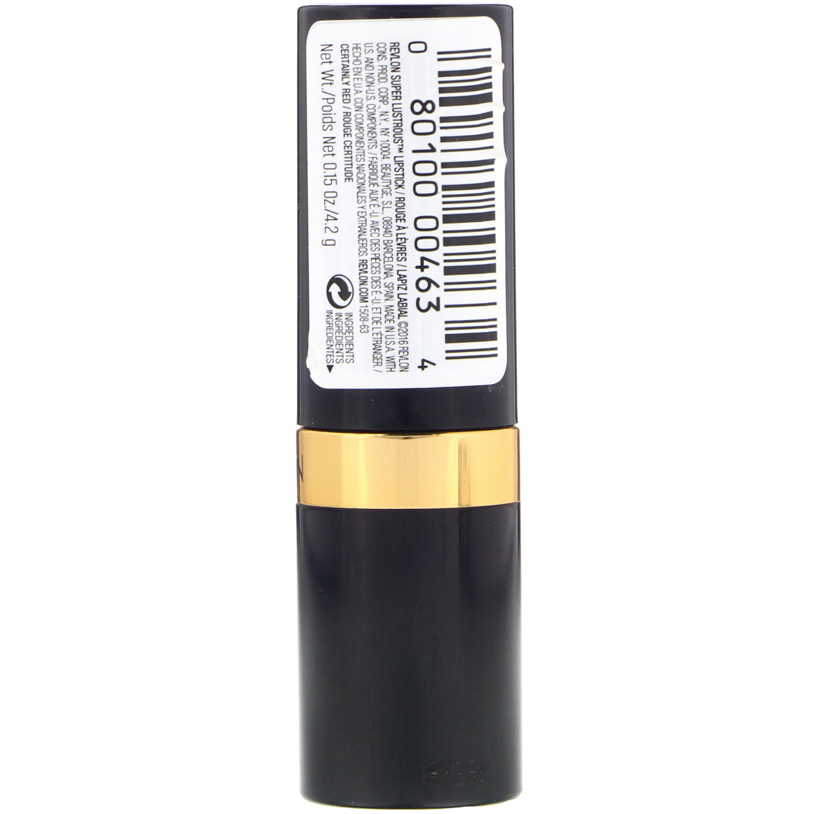 Comprar Revlon, Batom em creme Super Lustrous, Certainly Red 740, 4,2 g - Imagem 2