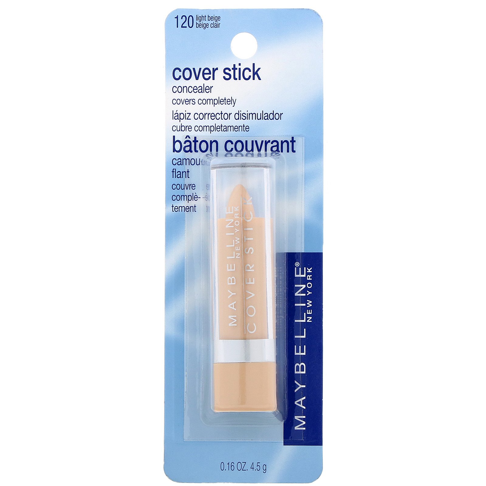 Comprar Maybelline, Corretivo Cover Stick, Light Beige 120, 4,5 g - Imagem 2