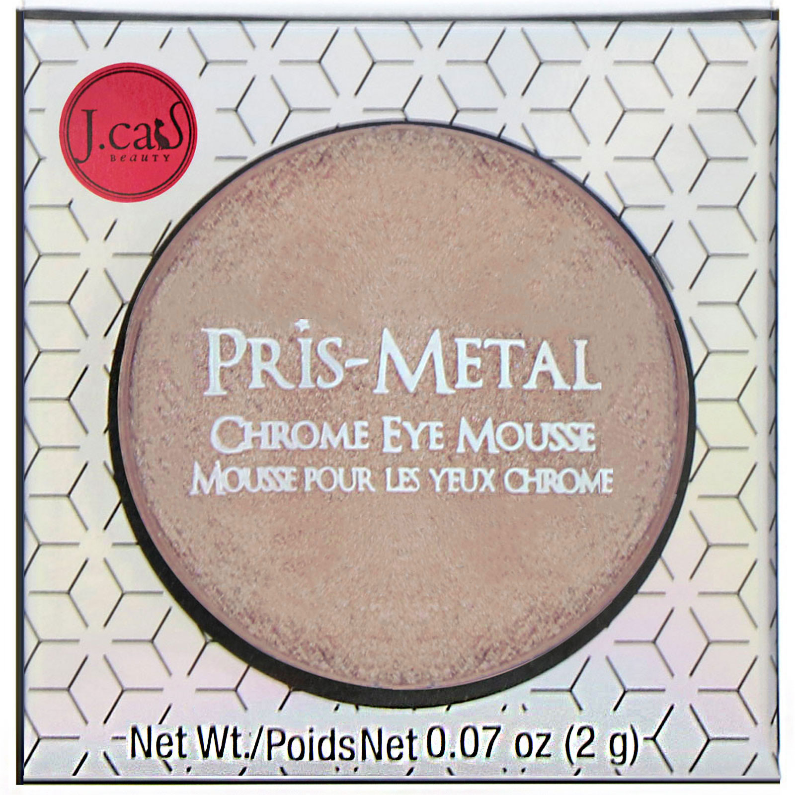 Comprar J.Cat Beauty, Mousse para os olhos Pris-Metal Chrome, PEM107 Galáxia de cromo, 2 g - Imagem 2