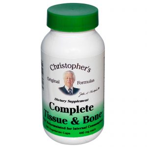 Comprar Christopher's Original Formulas, Complete Tissue & Bone, 440 mg, 100 Vegetarian Caps