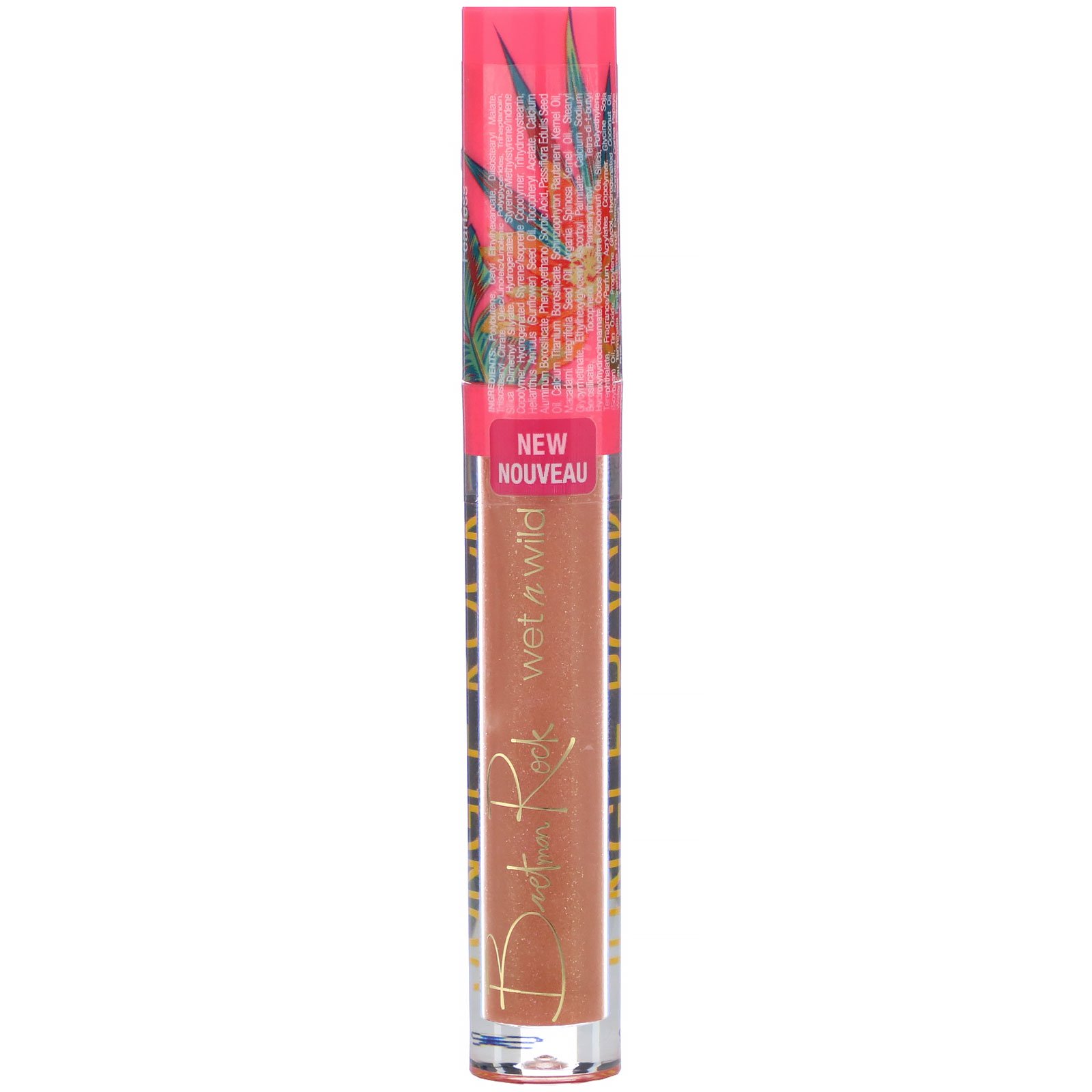 Comprar Wet n Wild, Bretman Rock x Wet n Wild, Jungle Rock, Lip Gloss, Fearless, 0.12 fl oz (3.5 ml) - Imagem 2
