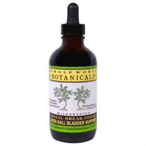 Comprar Whole World Botanicals, Quebra-Pedra Royal, Suporte para Fígado e Vesícula Biliar, 118 ml (4 oz)